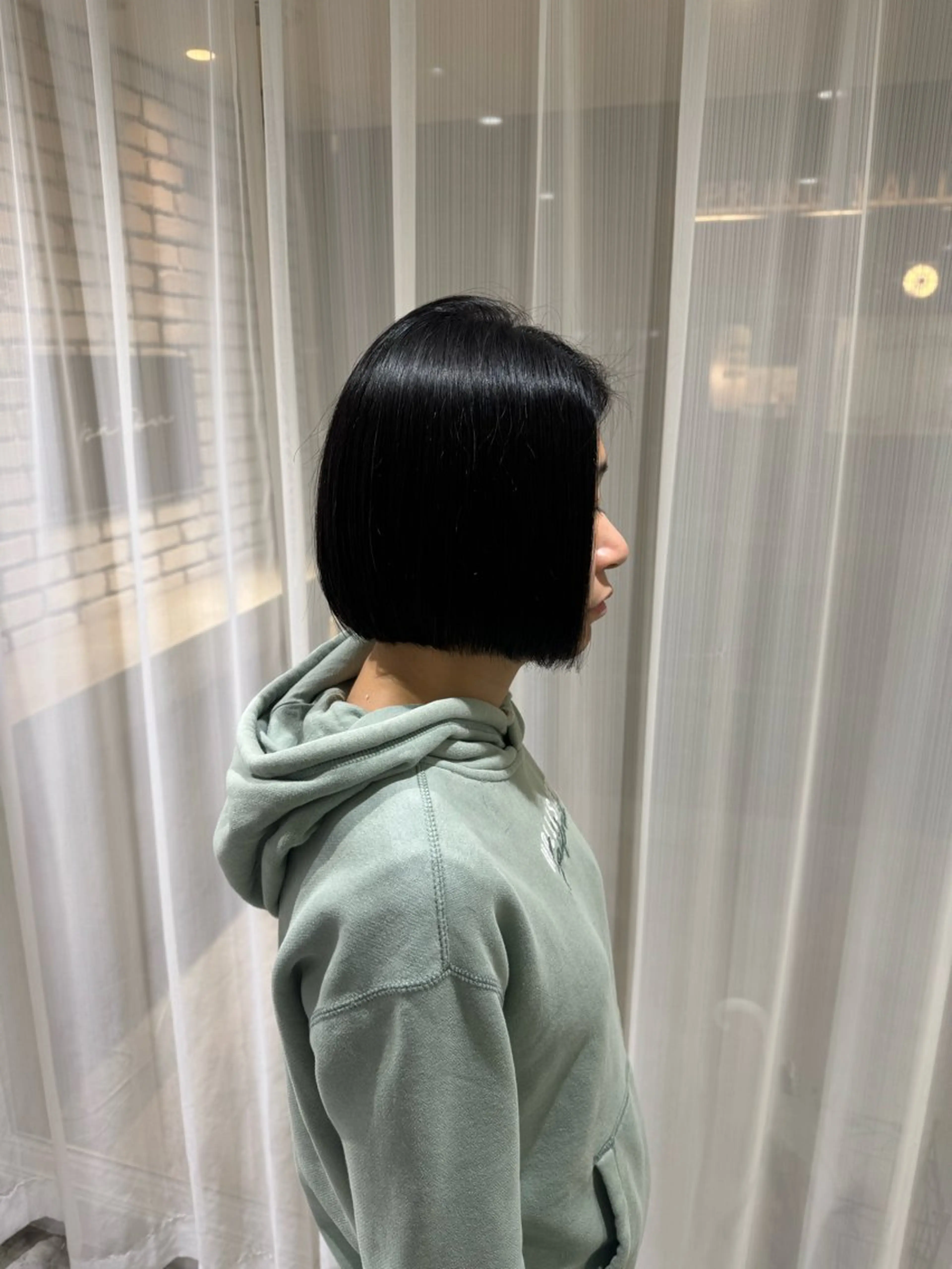 ショート ボブ 遊佐 みくりのヘアスタイル