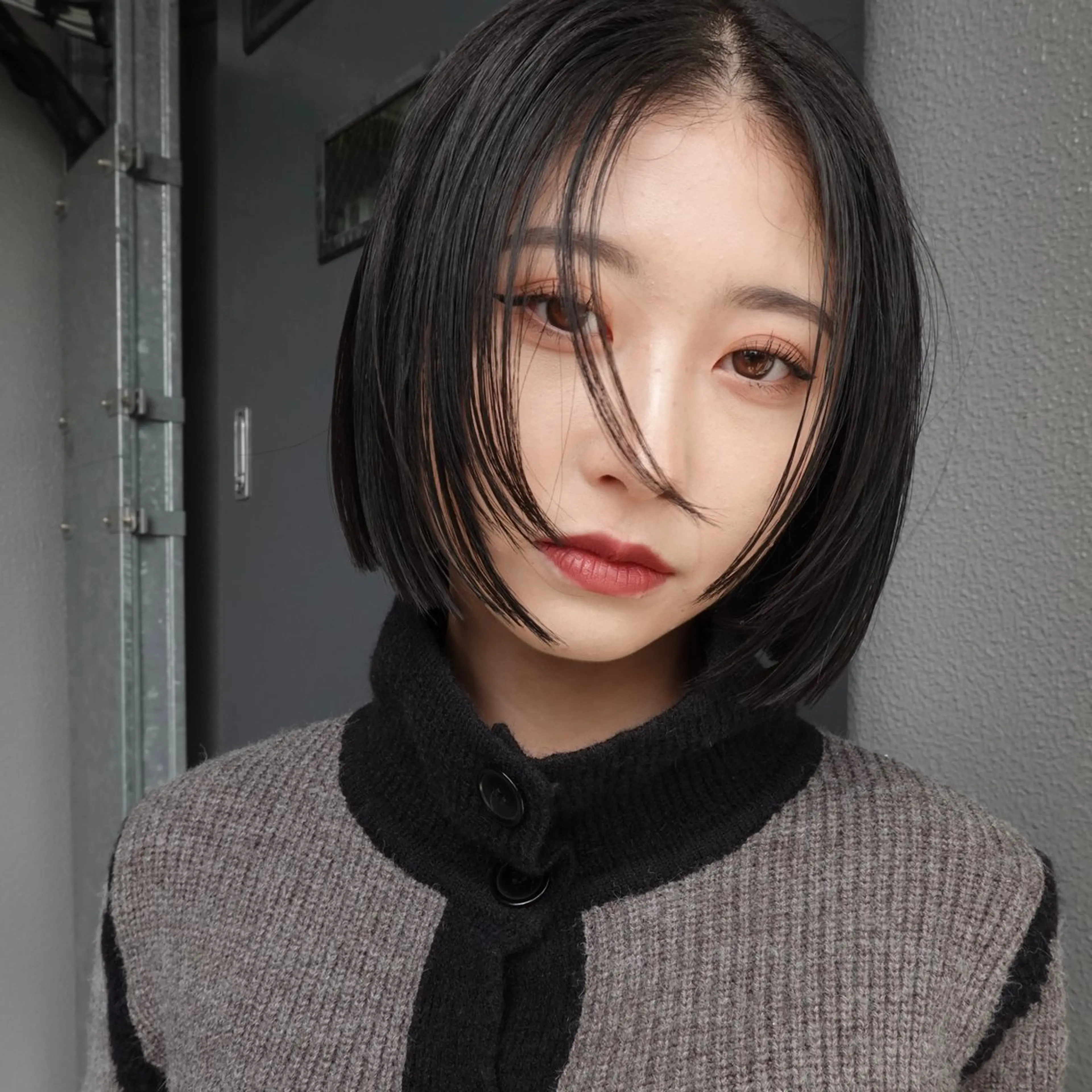 ショート ボブ 顔まわりレイヤー レイヤーカット カット bloc japon所属・ﾌﾞﾚｲｽﾞ˚✧₊⁎ ﾚｲﾔｰToriのヘアスタイル