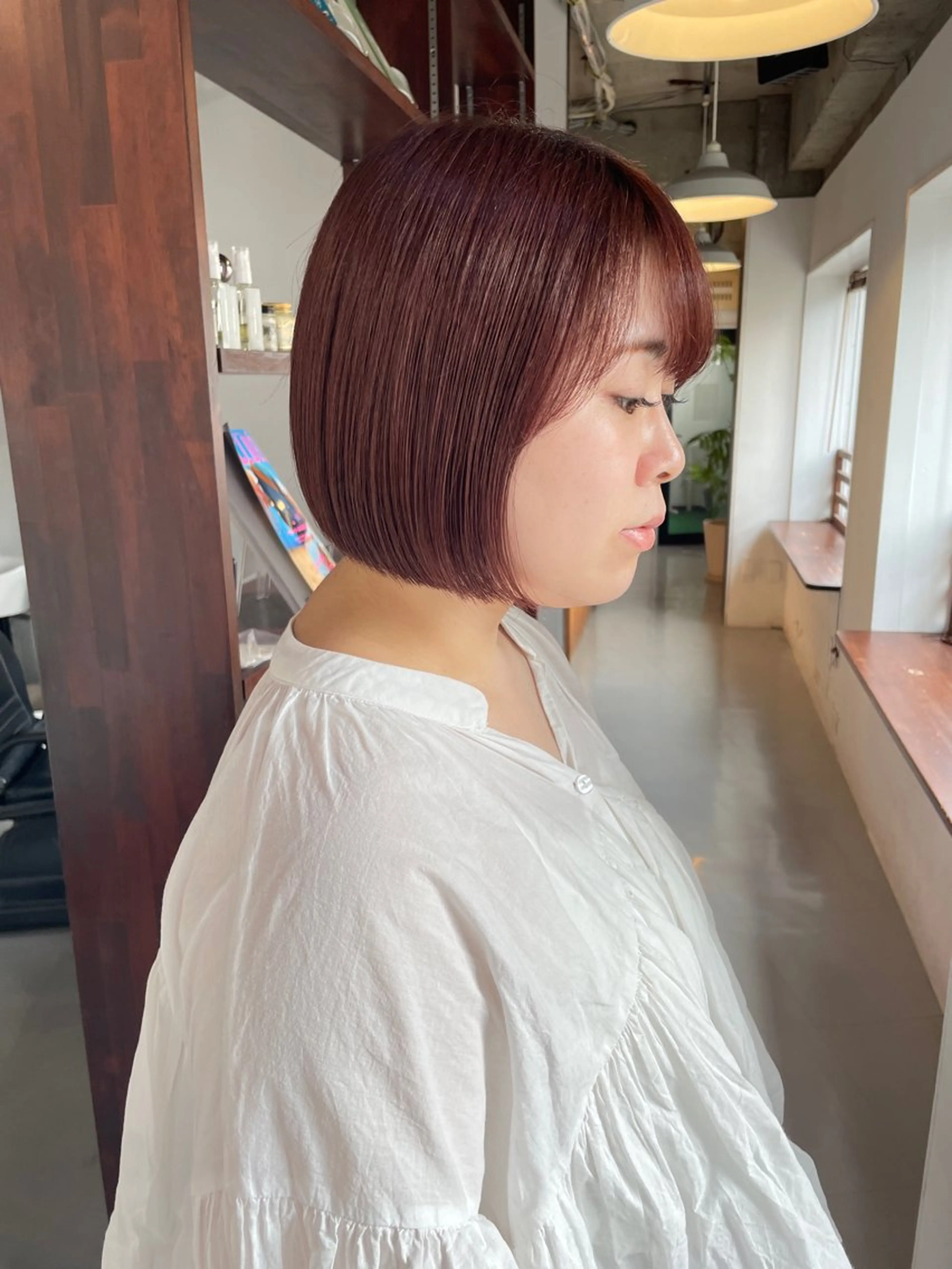 ショート カラー silo所属・silo MOKA 顔周りカット🦦のヘアスタイル