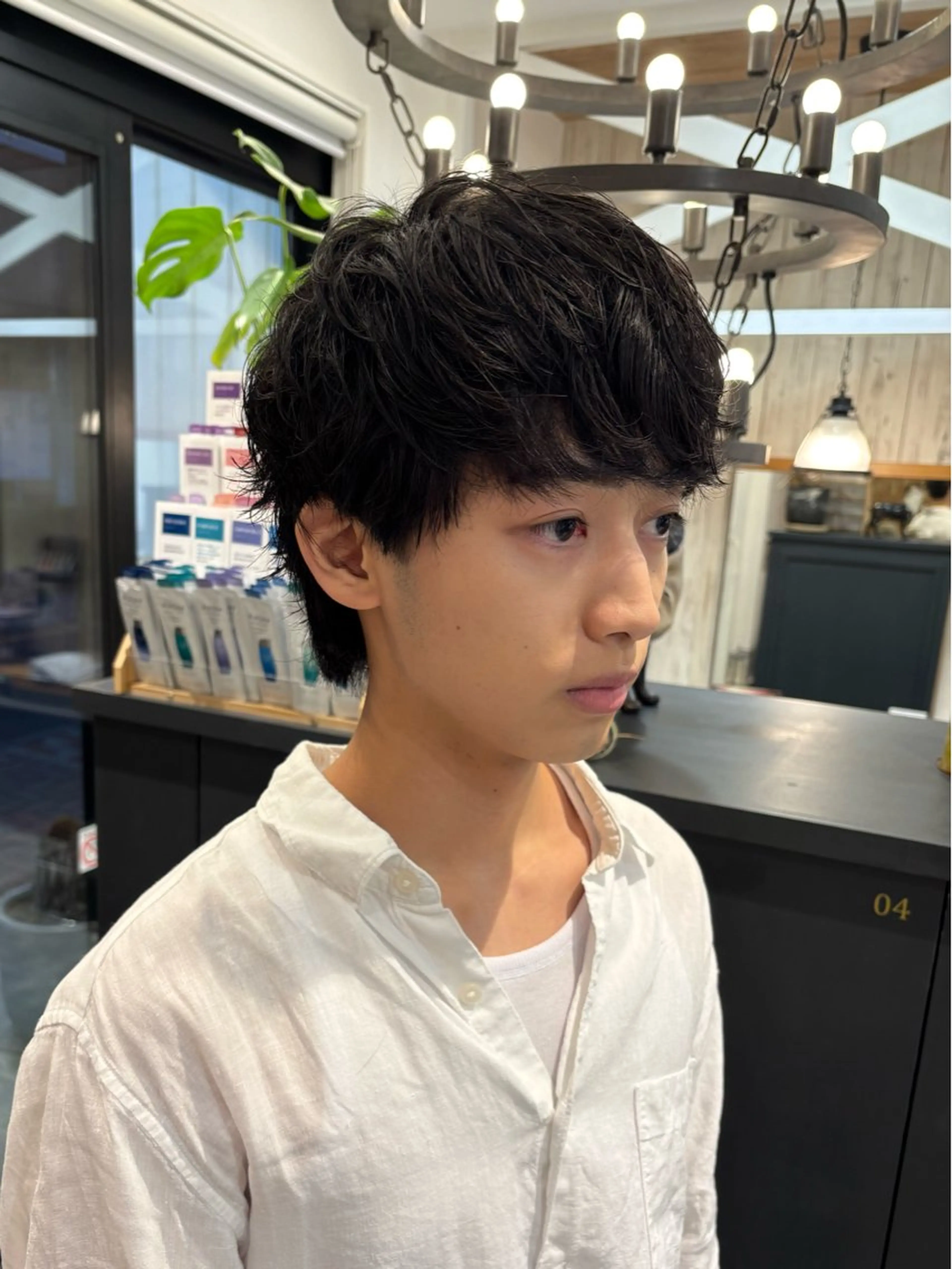 メンズ メンズパーマ カット 田村 亜衣華のヘアスタイル