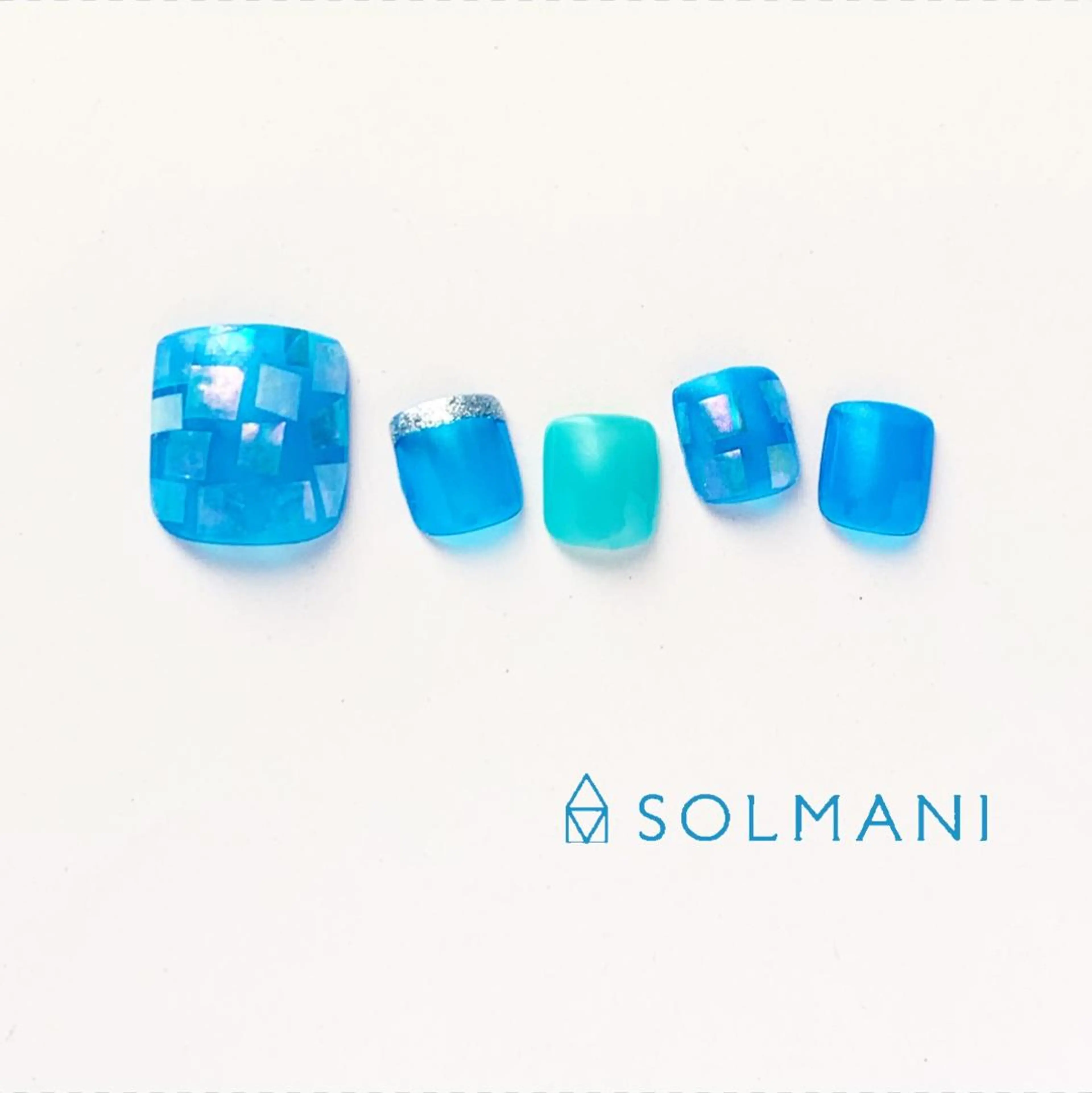 ネイル フットネイル SOLMANI 予約担当のネイルデザイン