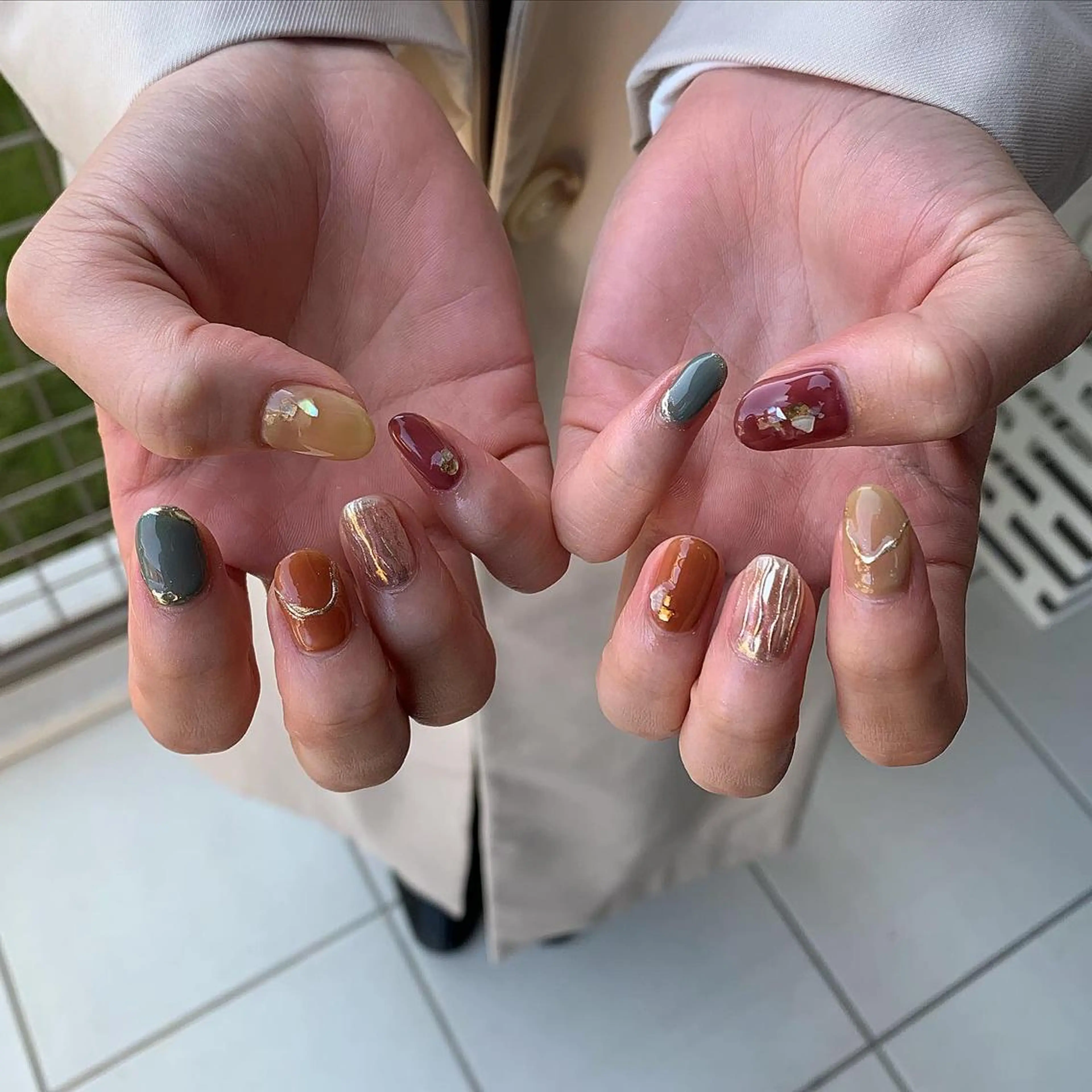 ネイル ハンドネイル émus nail Mamiのネイルデザイン