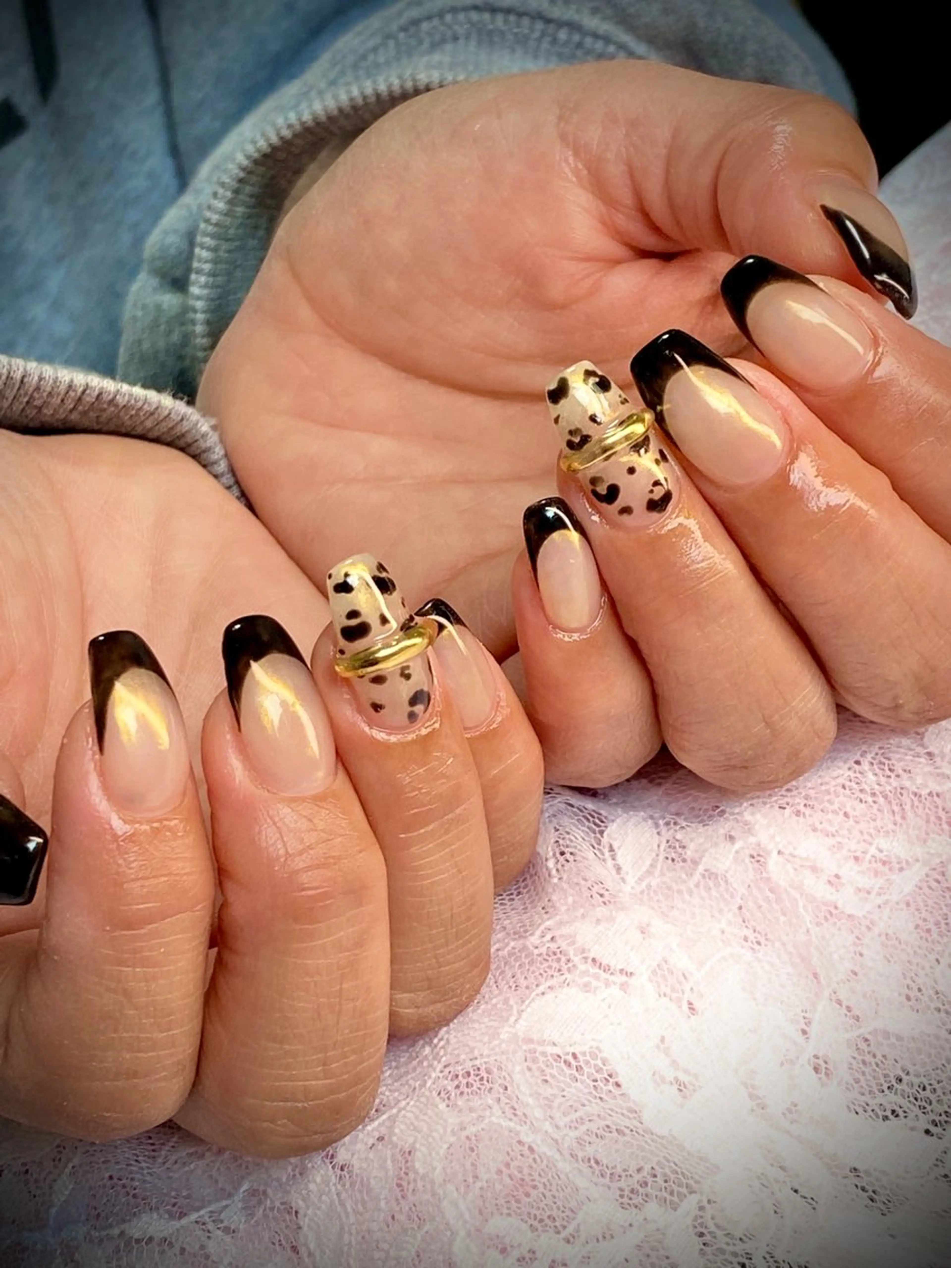 ネイル アートネイル フレンチネイル HandS ネイル 自宅サロンのネイルデザイン
