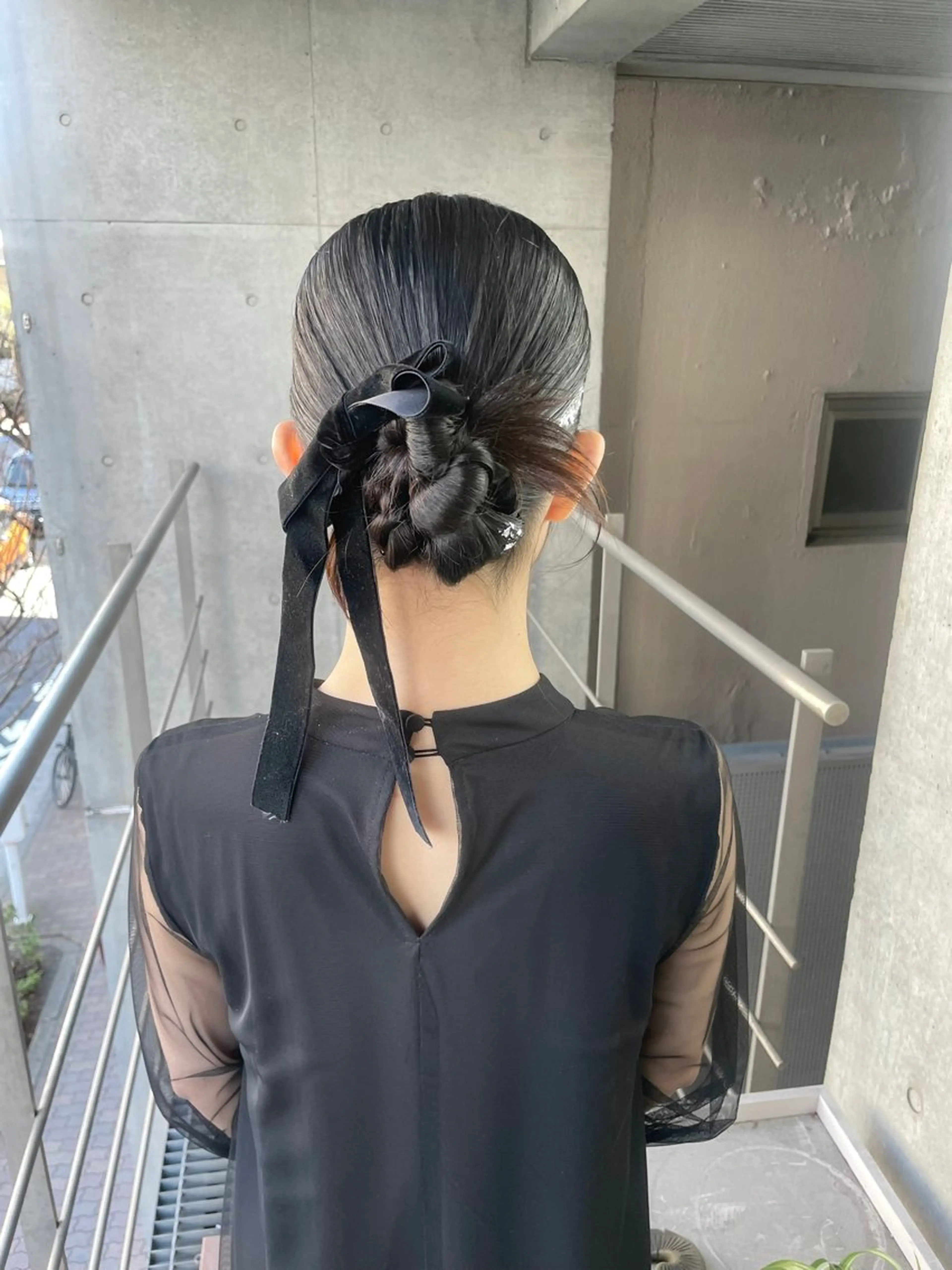 セミロング ヘアアレンジ ヘアセット ヘアメイク ✴︎Mai✴︎のヘアスタイル