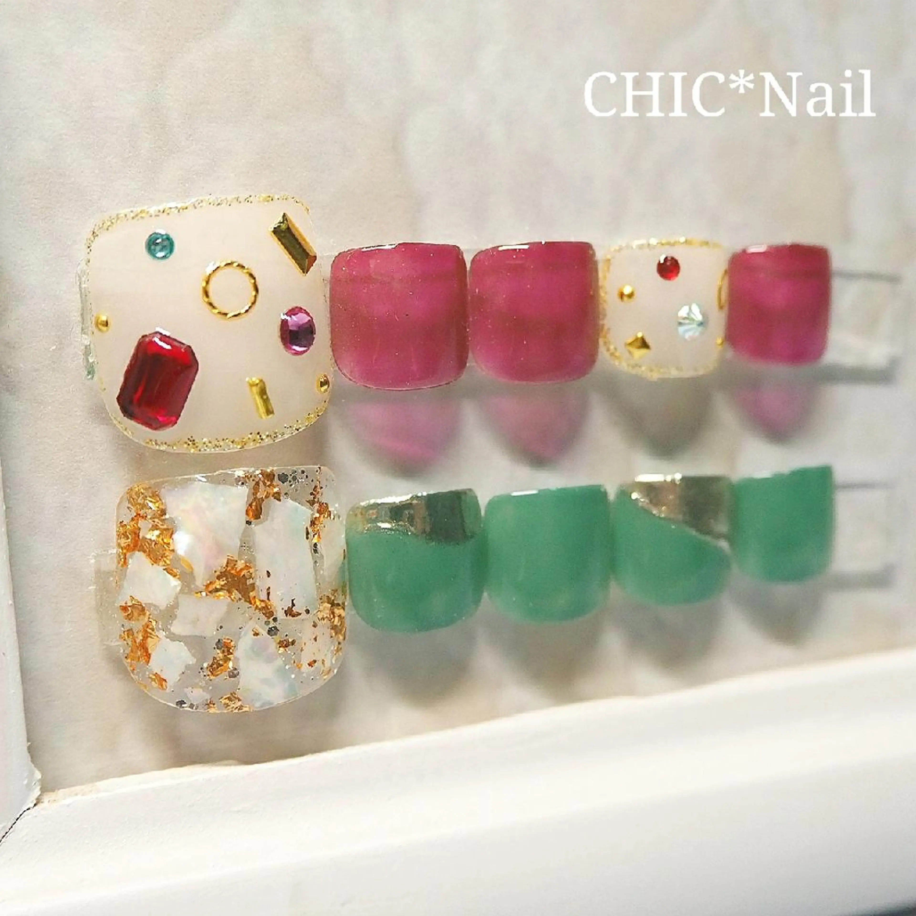 ネイル フットネイル Chic. nailのネイルデザイン