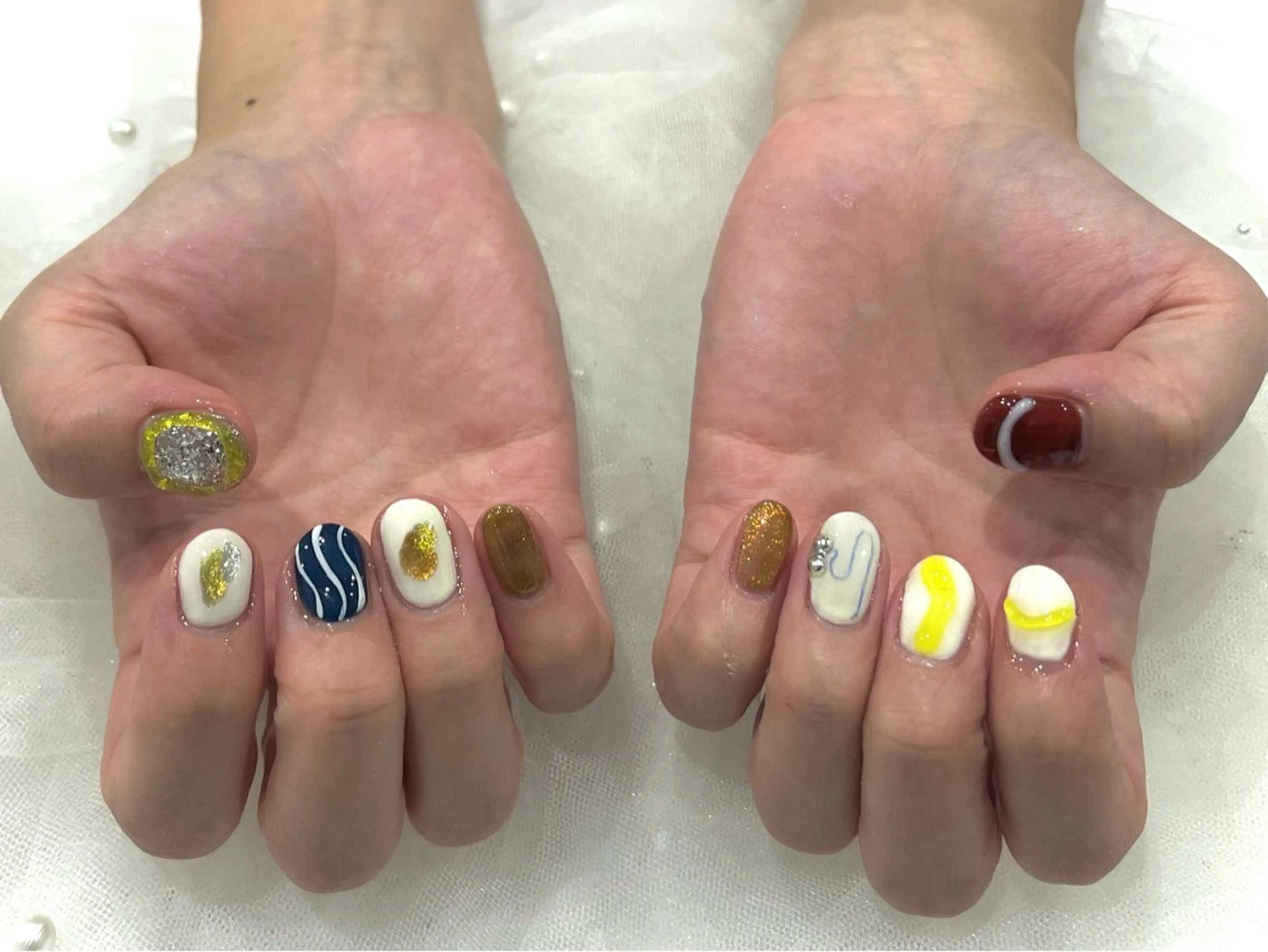 ネイル ハンドネイル Nail salon Cielel⟡Ayaのネイルデザイン