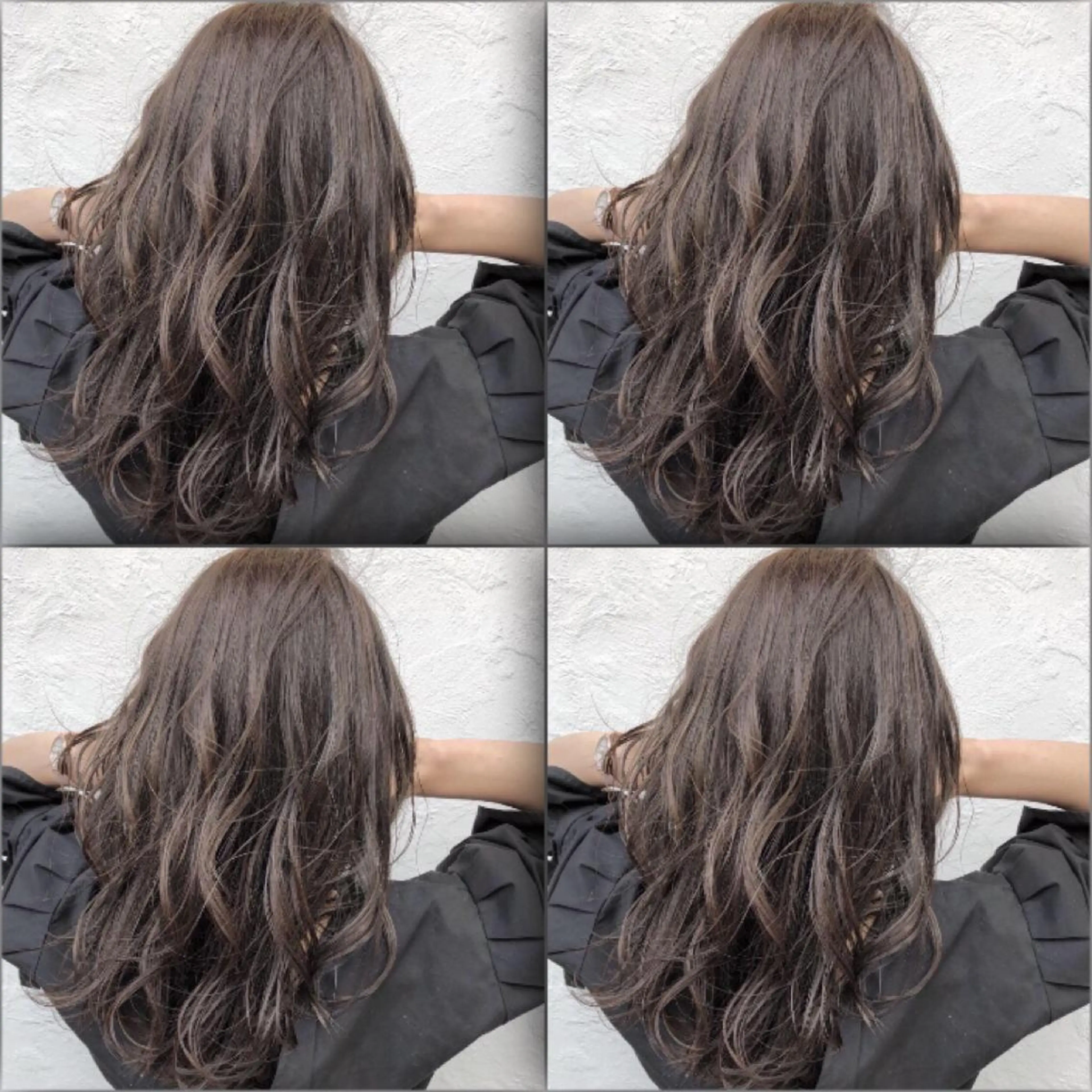 セミロング カット ヘアカラー トリートメント トップスタイリスト 江口 稜亮のヘアスタイル