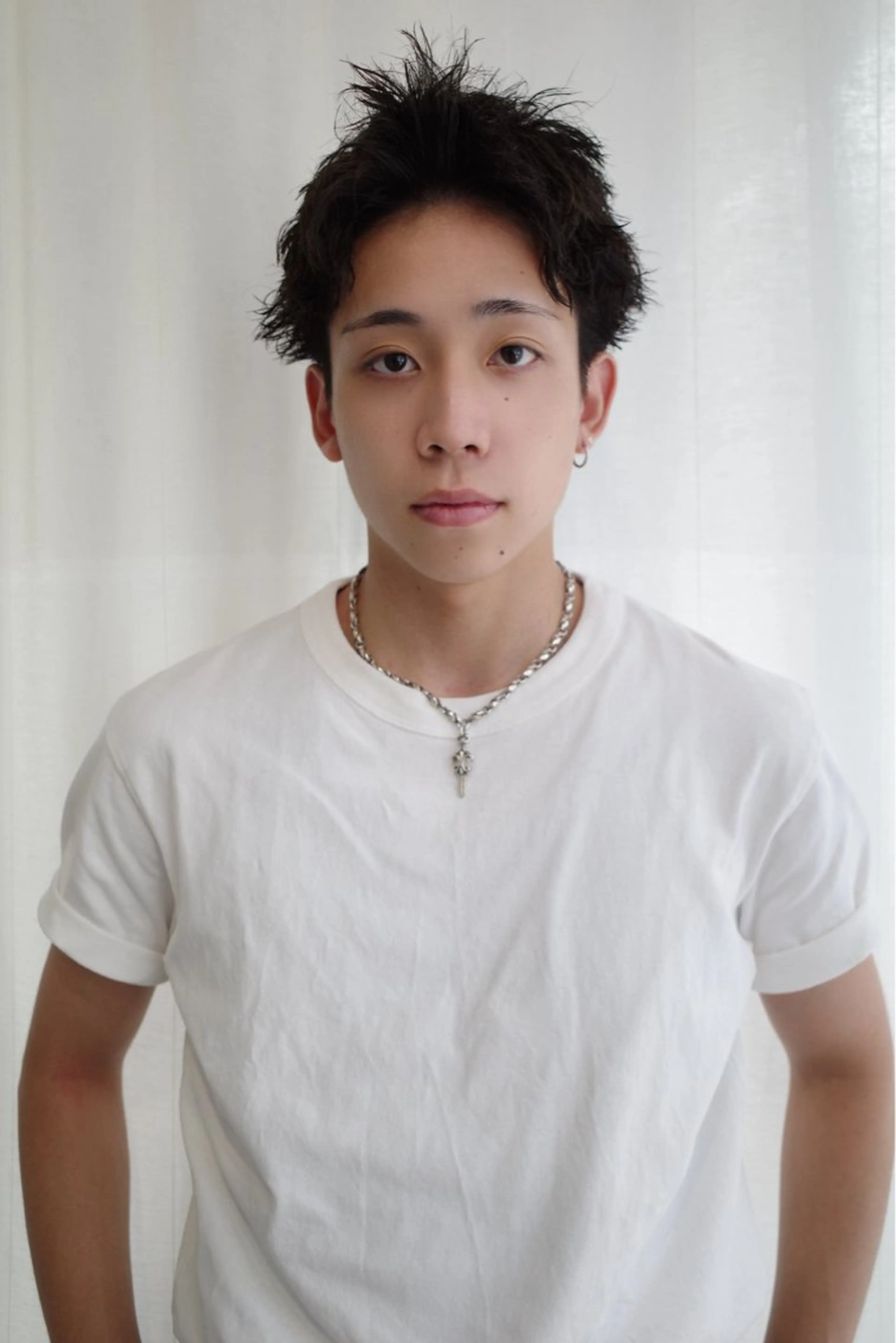 パーマ メンズ カット パーマ 高村 怜のヘアスタイル