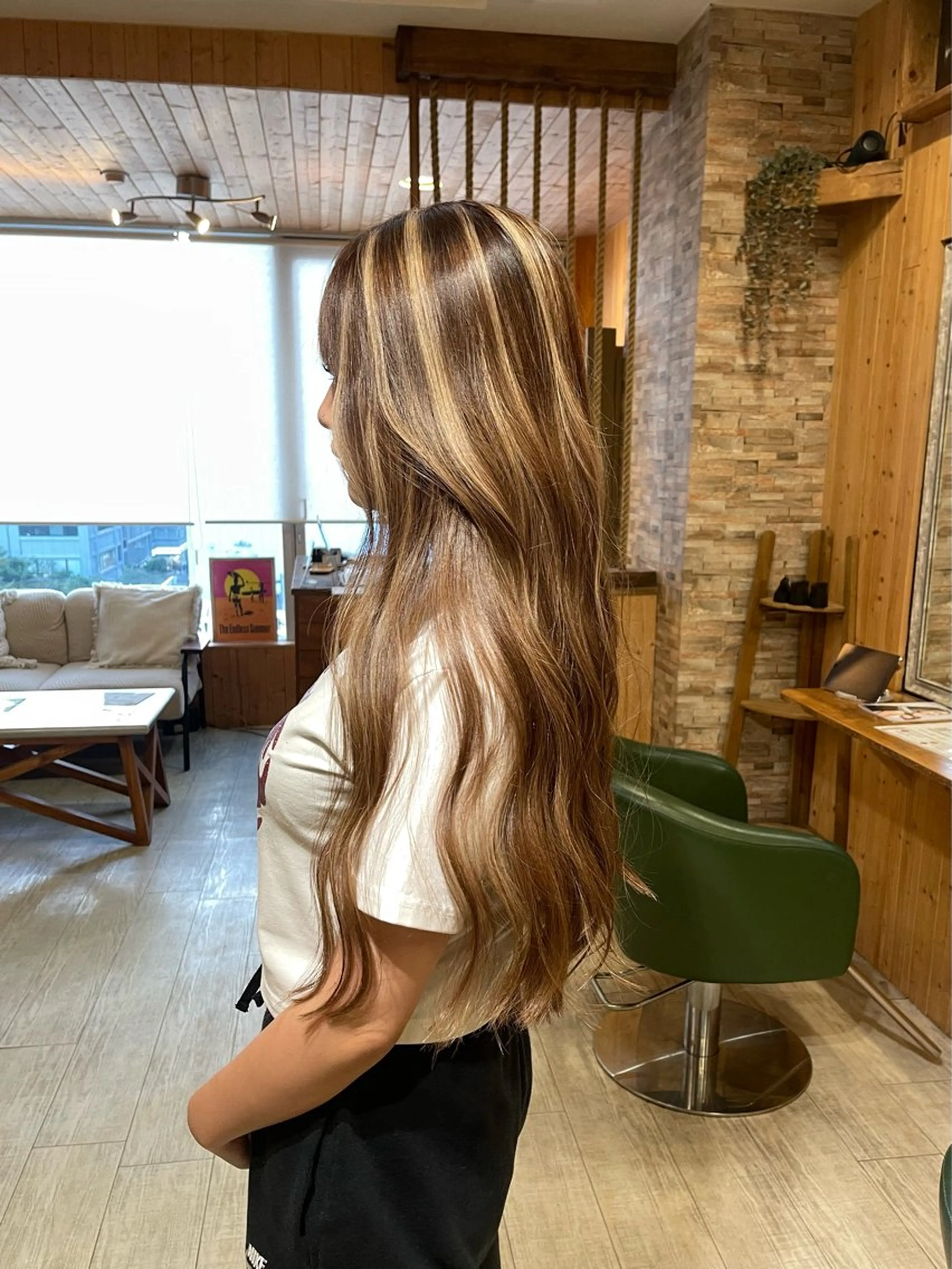 ロング カット ヘアカラー 谷山銀二郎/ 副店長のヘアスタイル