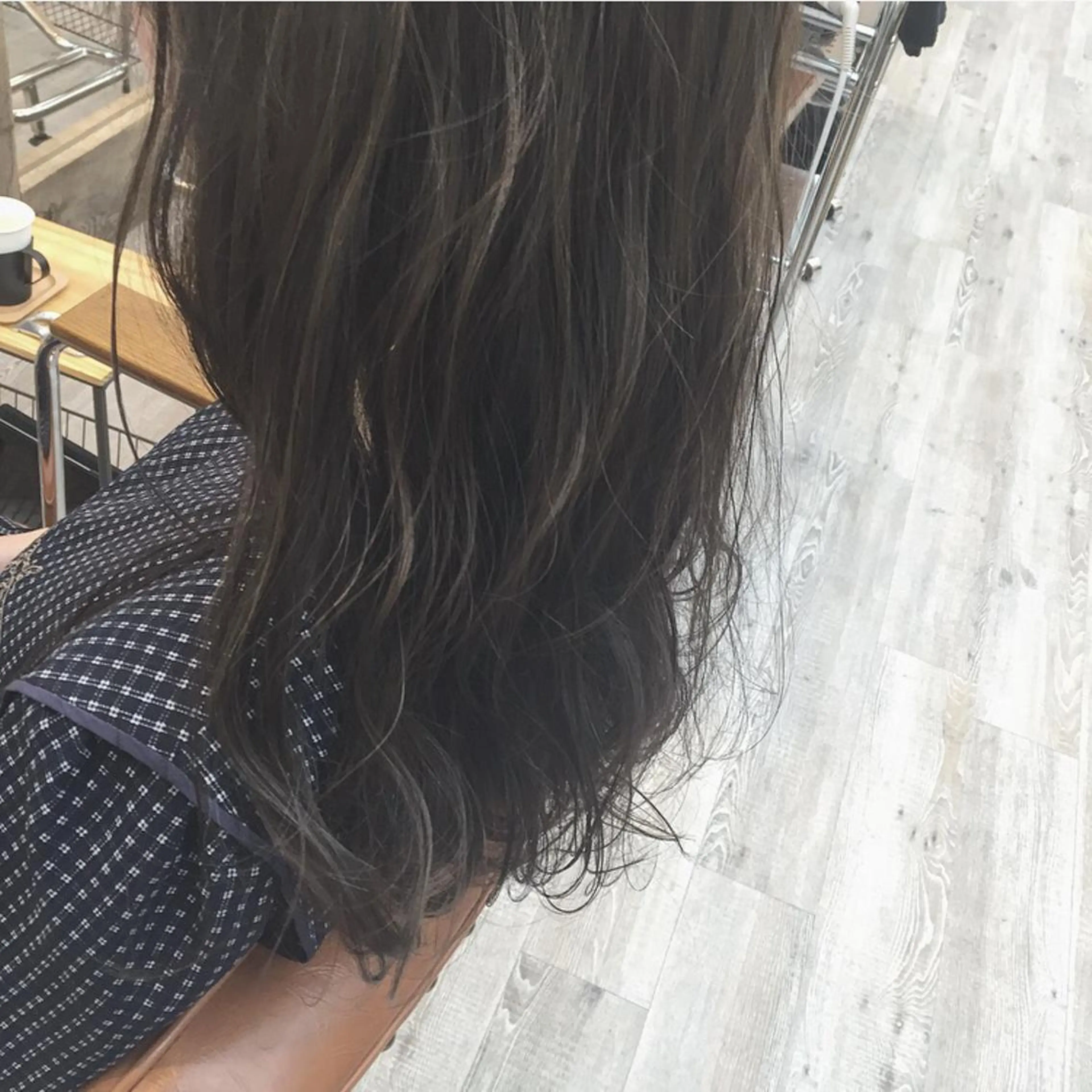 ロング カラー 前髪顔周り✂️店長 ❤️アマミヤ❤️のヘアスタイル