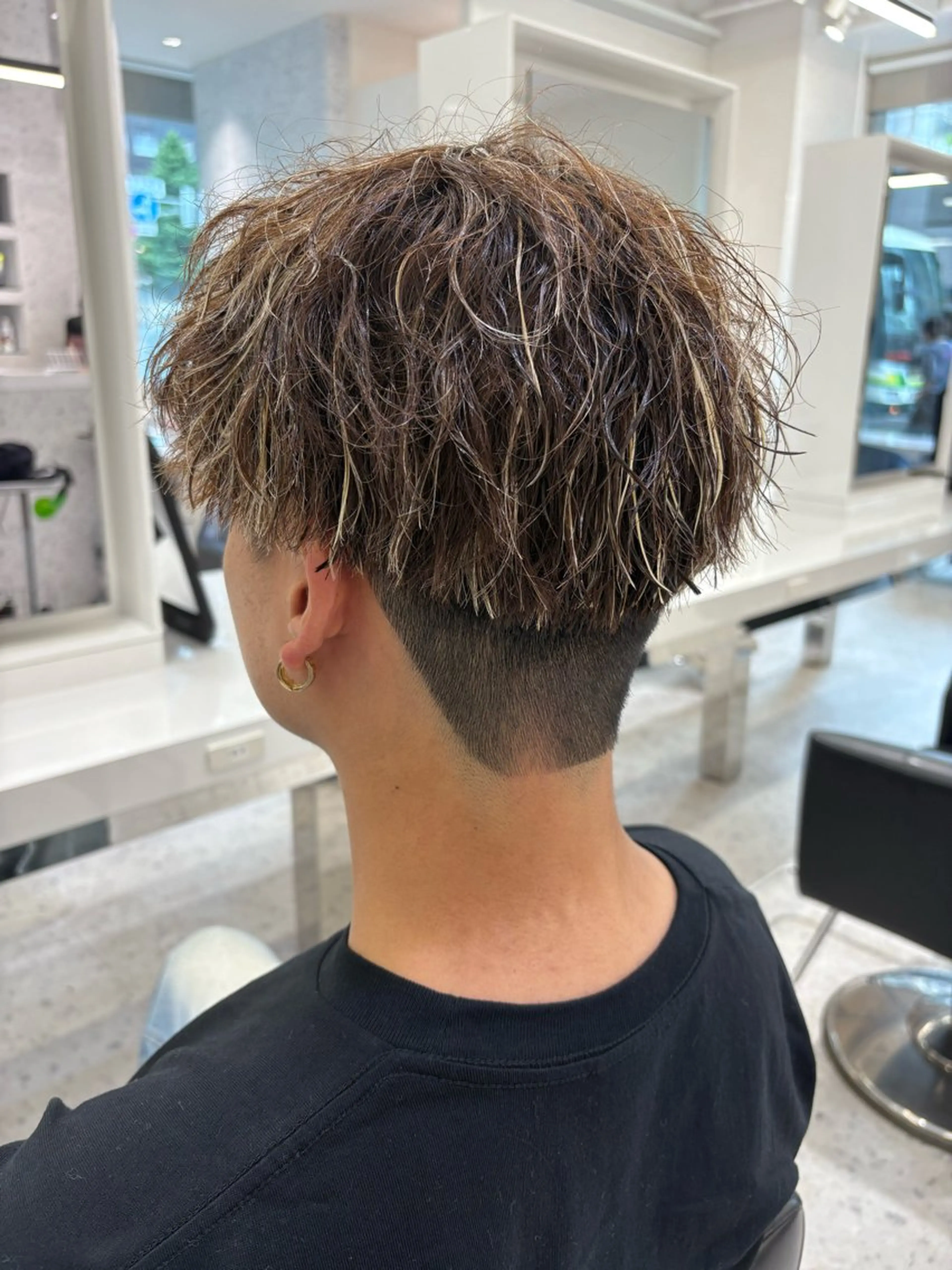 メンズ カット 駒野 蓮のヘアスタイル