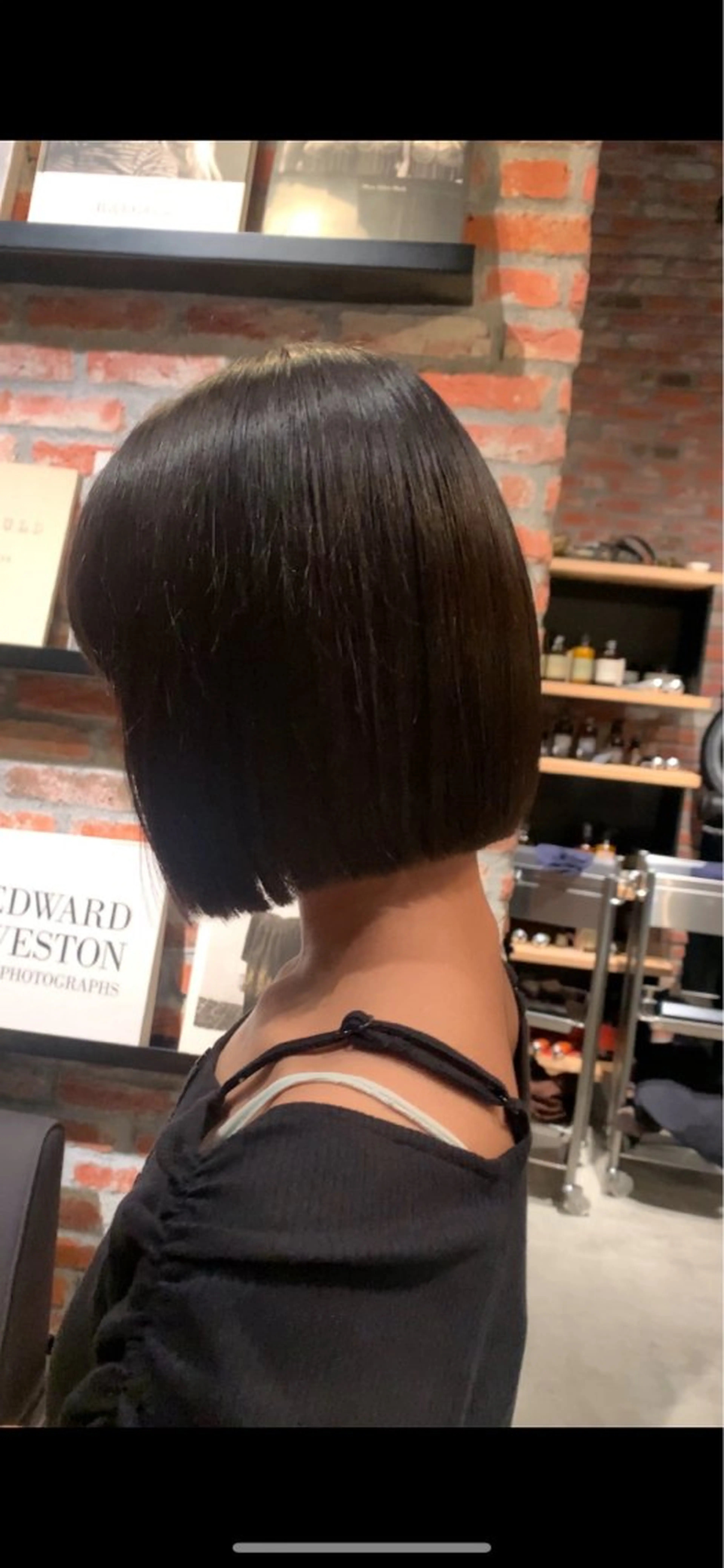 ショート ボブ 藤田 明輝のヘアスタイル