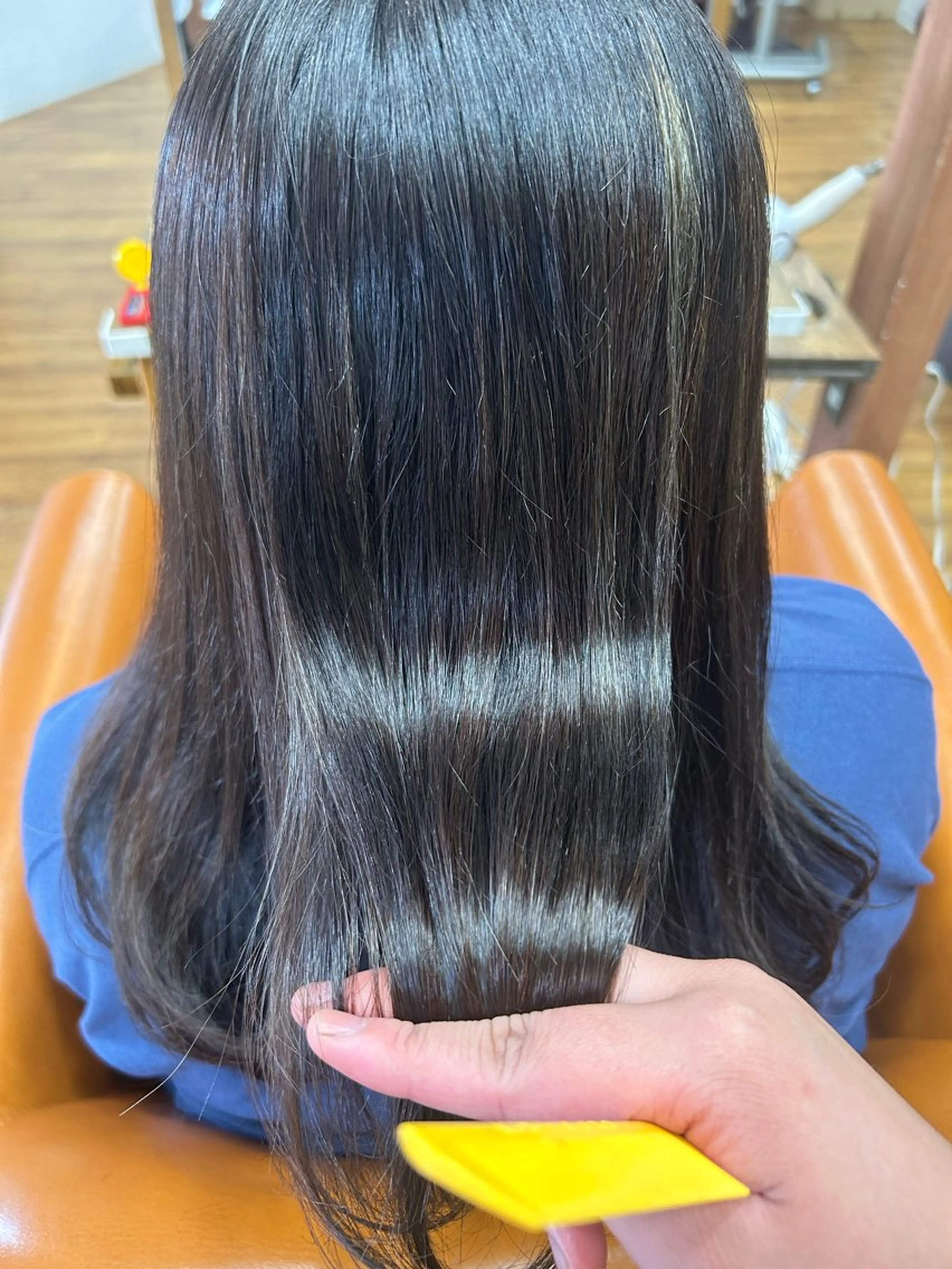 ロング 髪質改善 美容室 Jフィドルファドル所属・わきた かずなのヘアスタイル