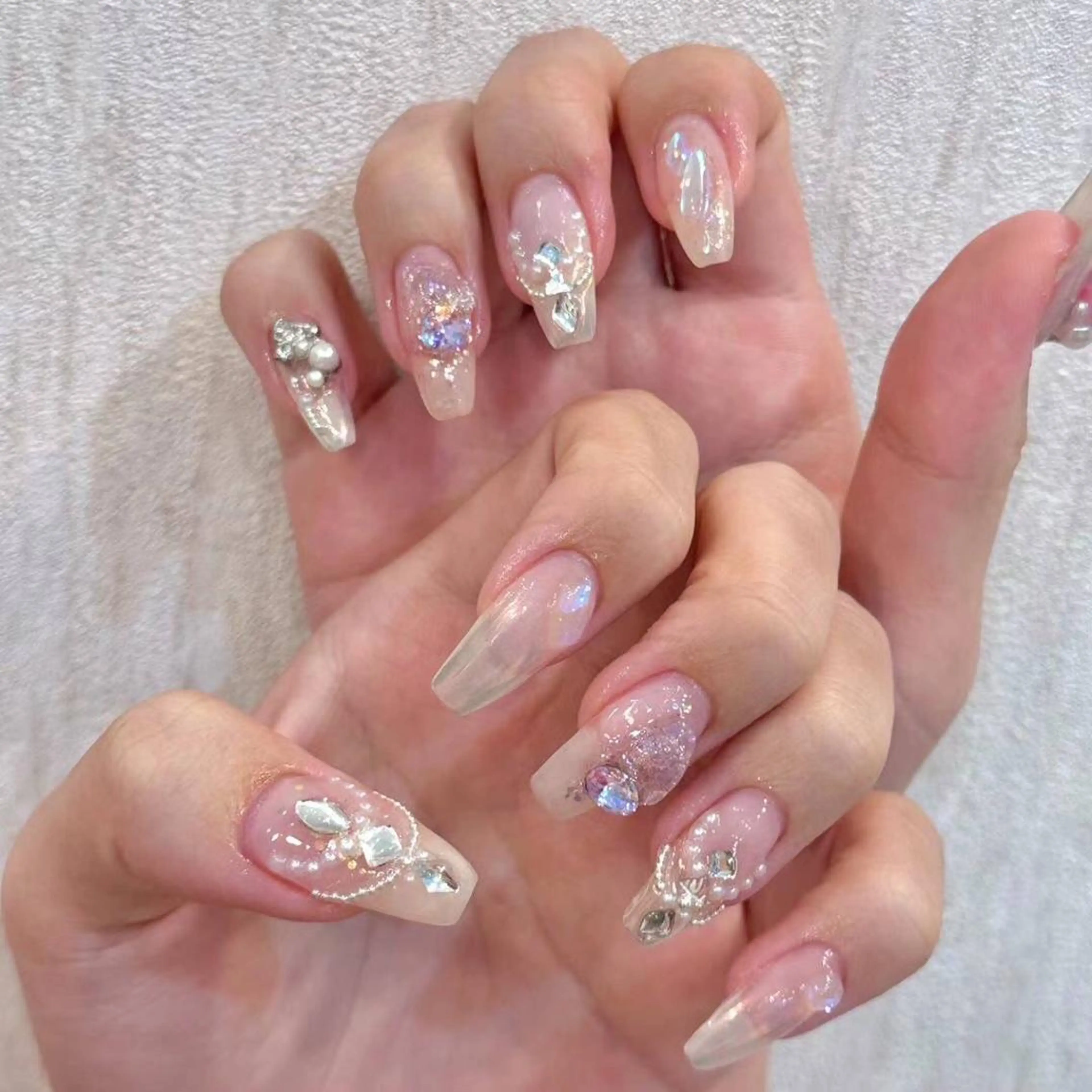 ネイル オーロラネイル My nail所属・babarla Nailのネイルデザイン