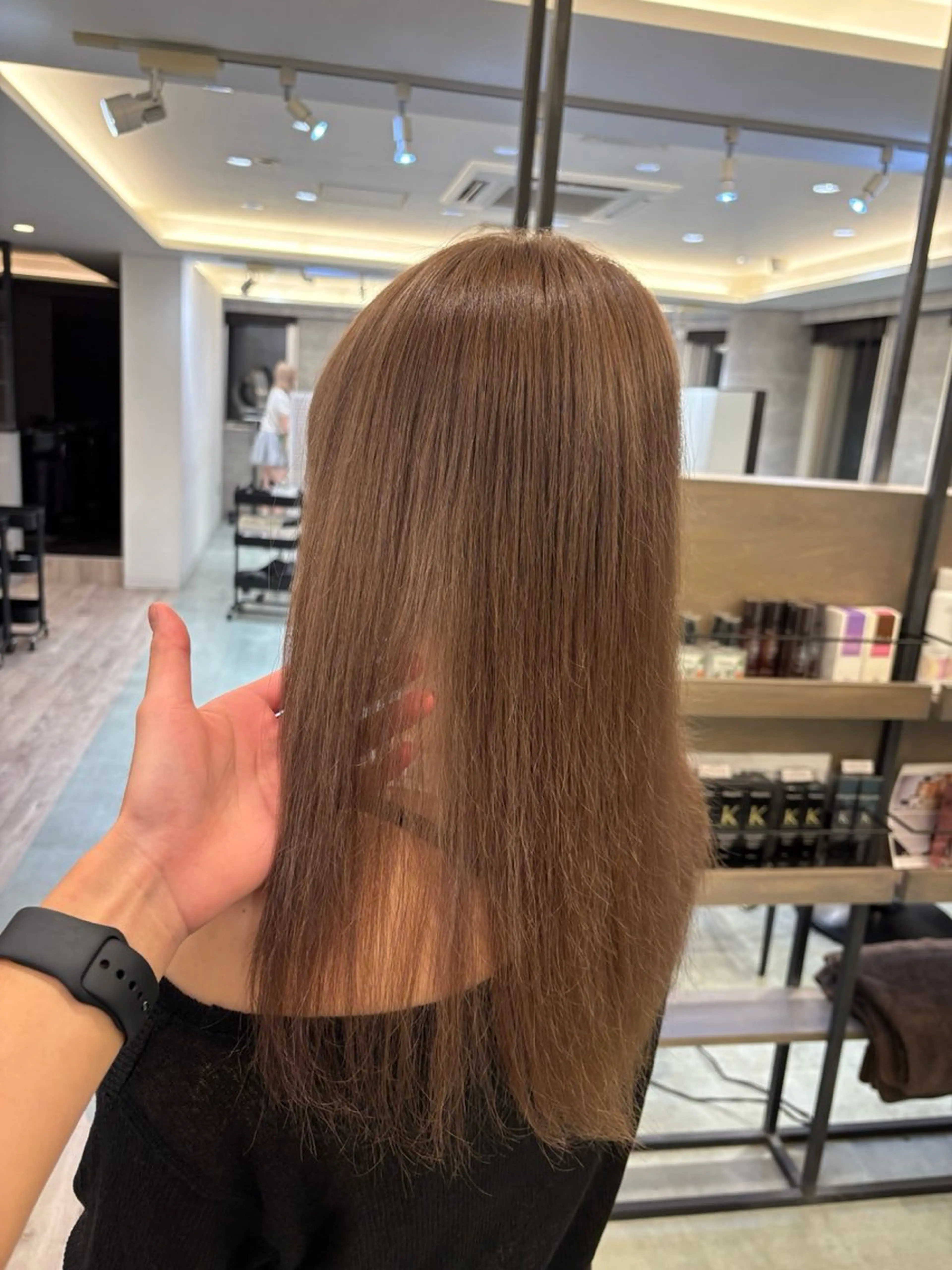 セミロング ヘアカラー ケアブリーチ🌟 ♢WATARU♢のヘアスタイル
