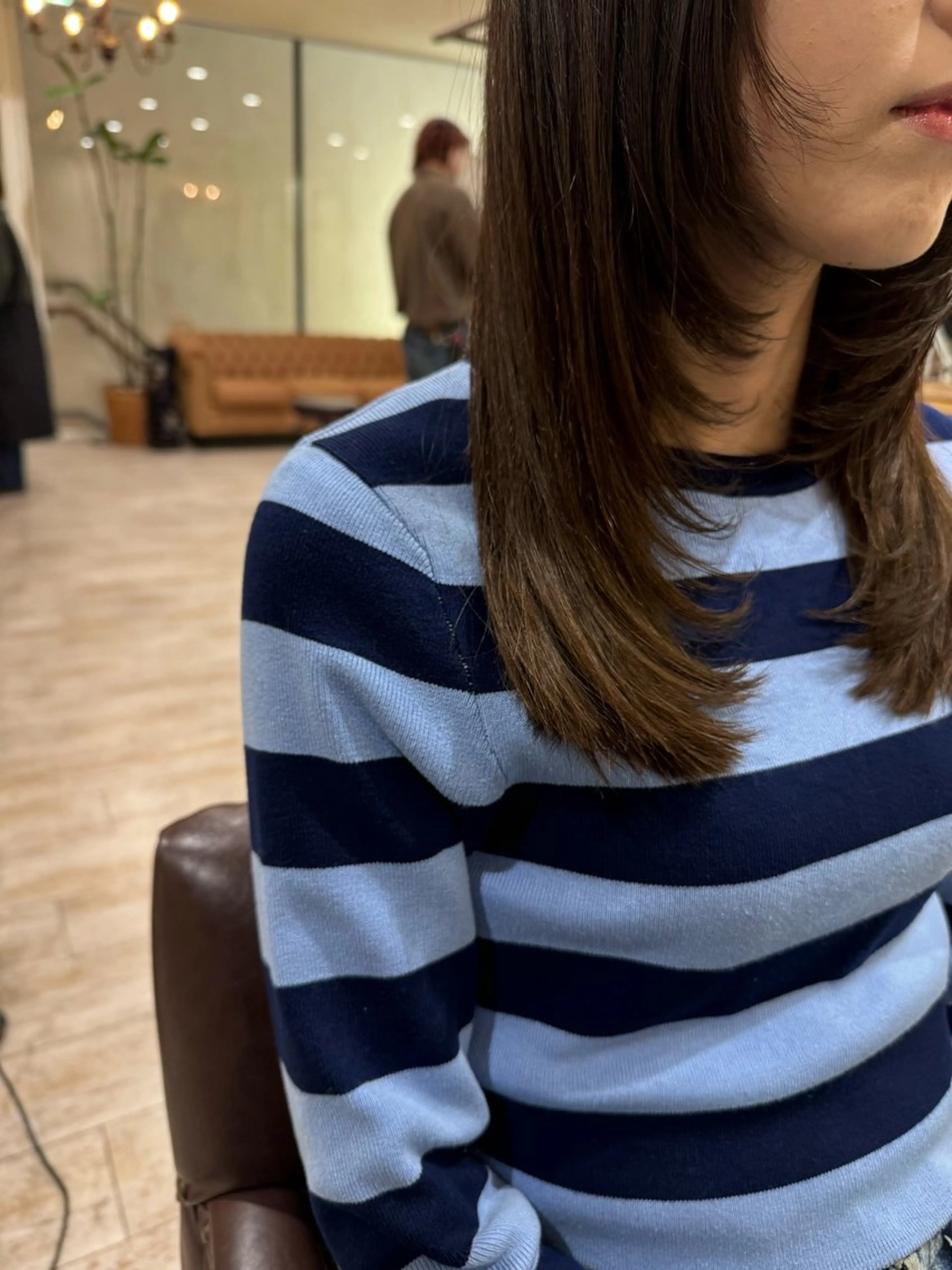 ロング 髪質改善 レイヤーカット ロング カット ヘアカラー トリートメント noble店長 松本　拓也▶◀*.のヘアスタイル