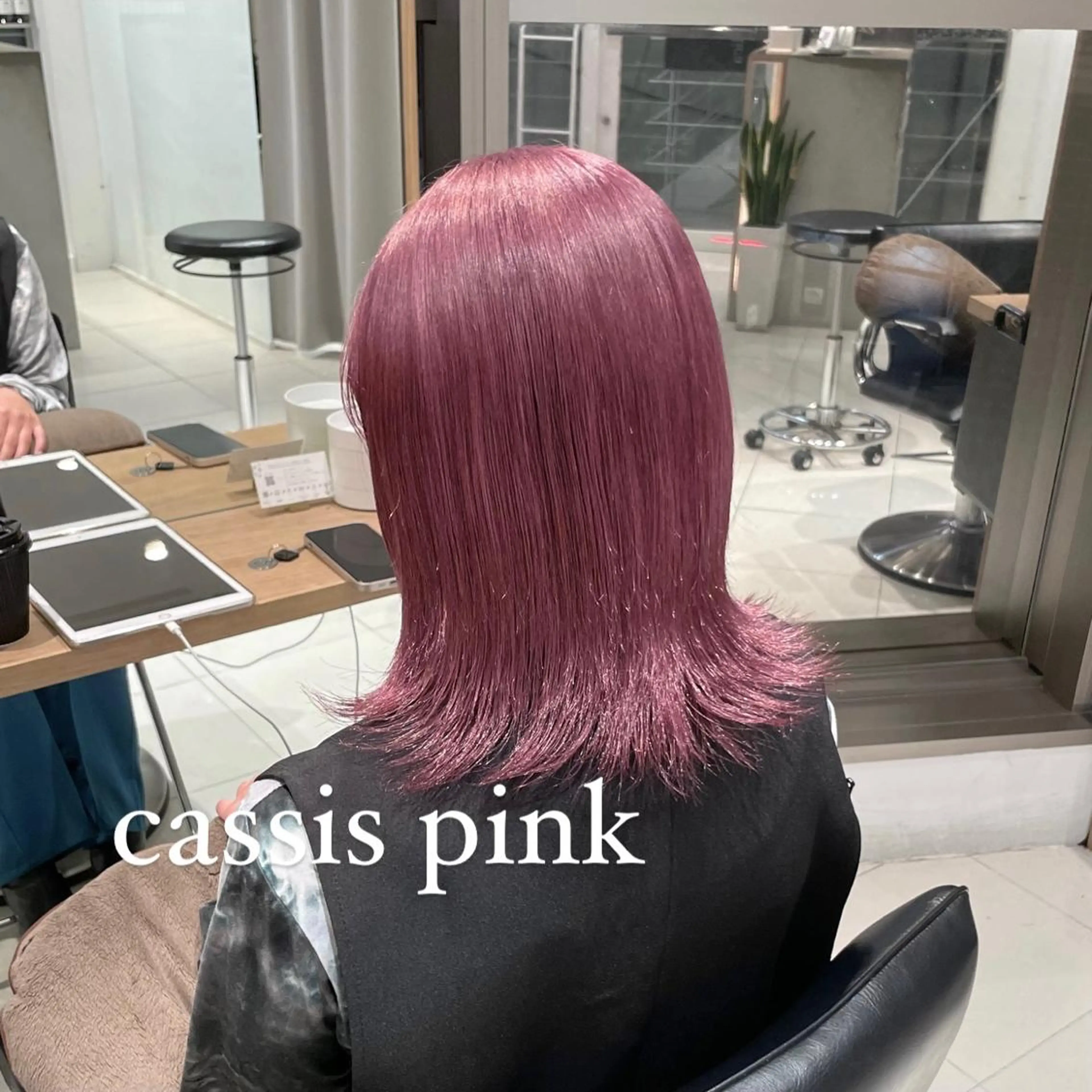 ミディアム カラー ブリーチ トリートメント ヘアカラー トリートメント ヘアセット レイヤー/韓国ヘア 💎Nokaのヘアスタイル