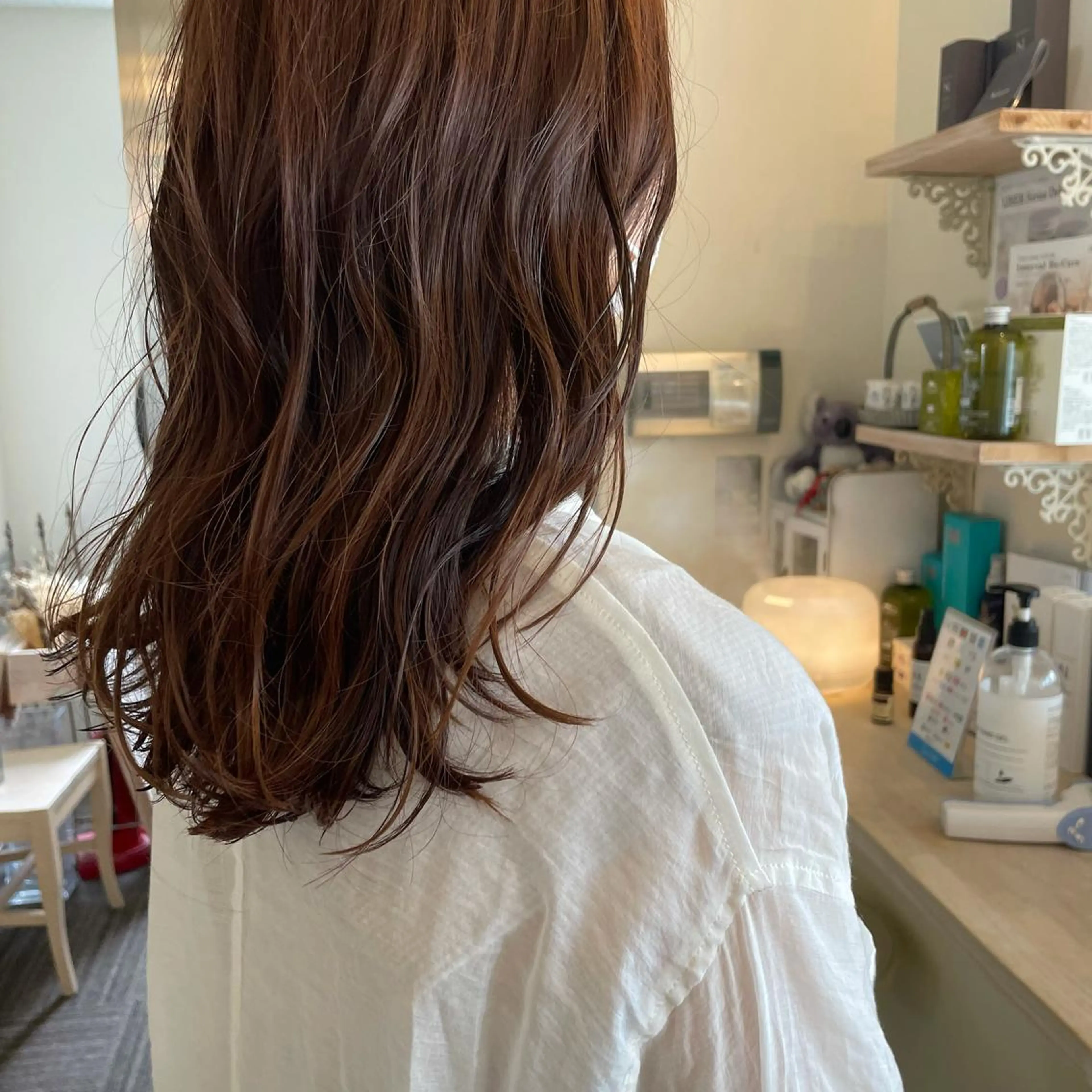 セミロング ボブウルフ／ボブ Satsukiのヘアスタイル