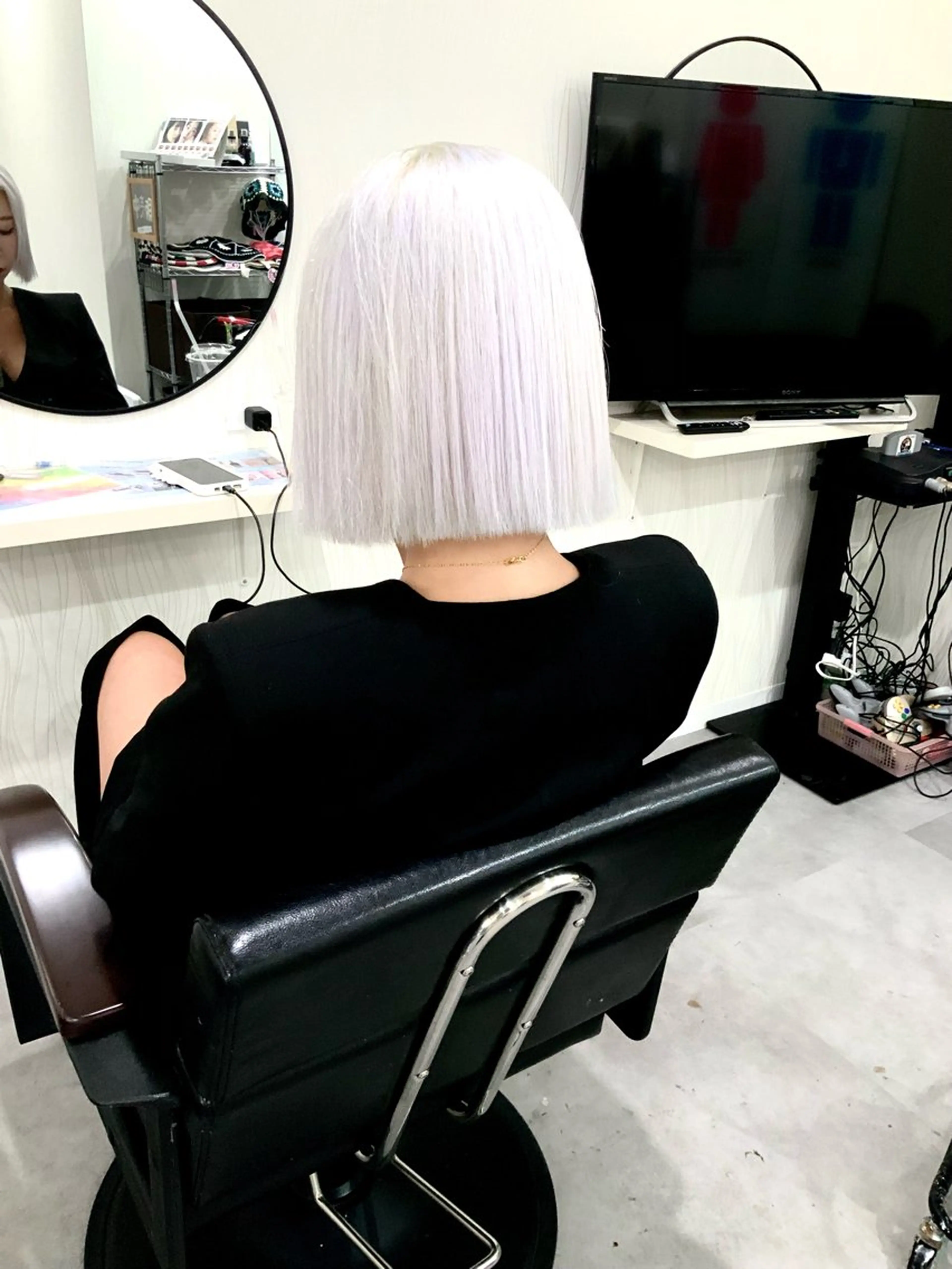 [ホワイトカラー、ペールカラー専用]ケアブリーチ2回＋1ステップトリートの写真