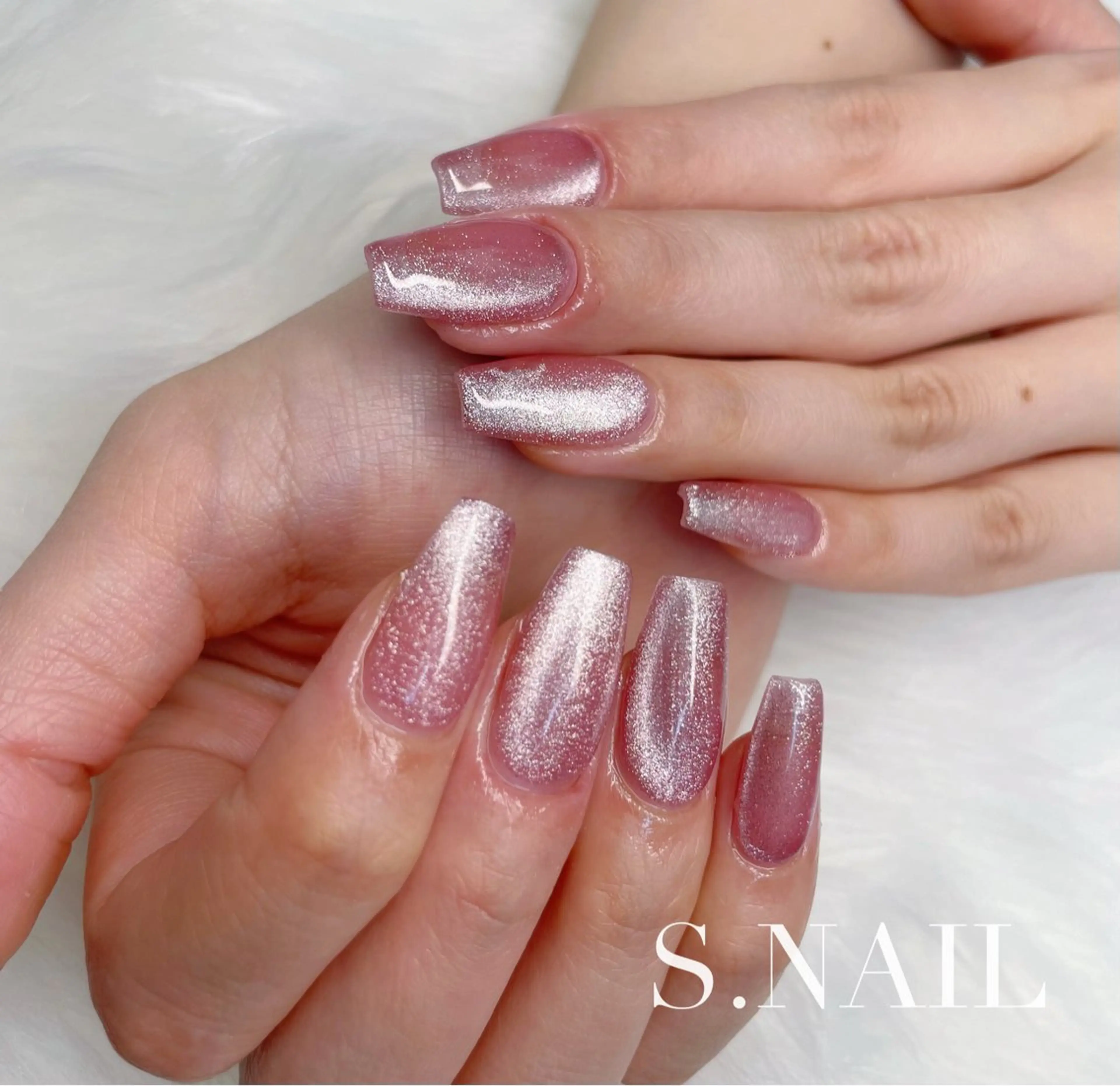 ネイル マグネットネイル ハンドネイル S♡NAIL所属・S.NAIL Suuのネイルデザイン