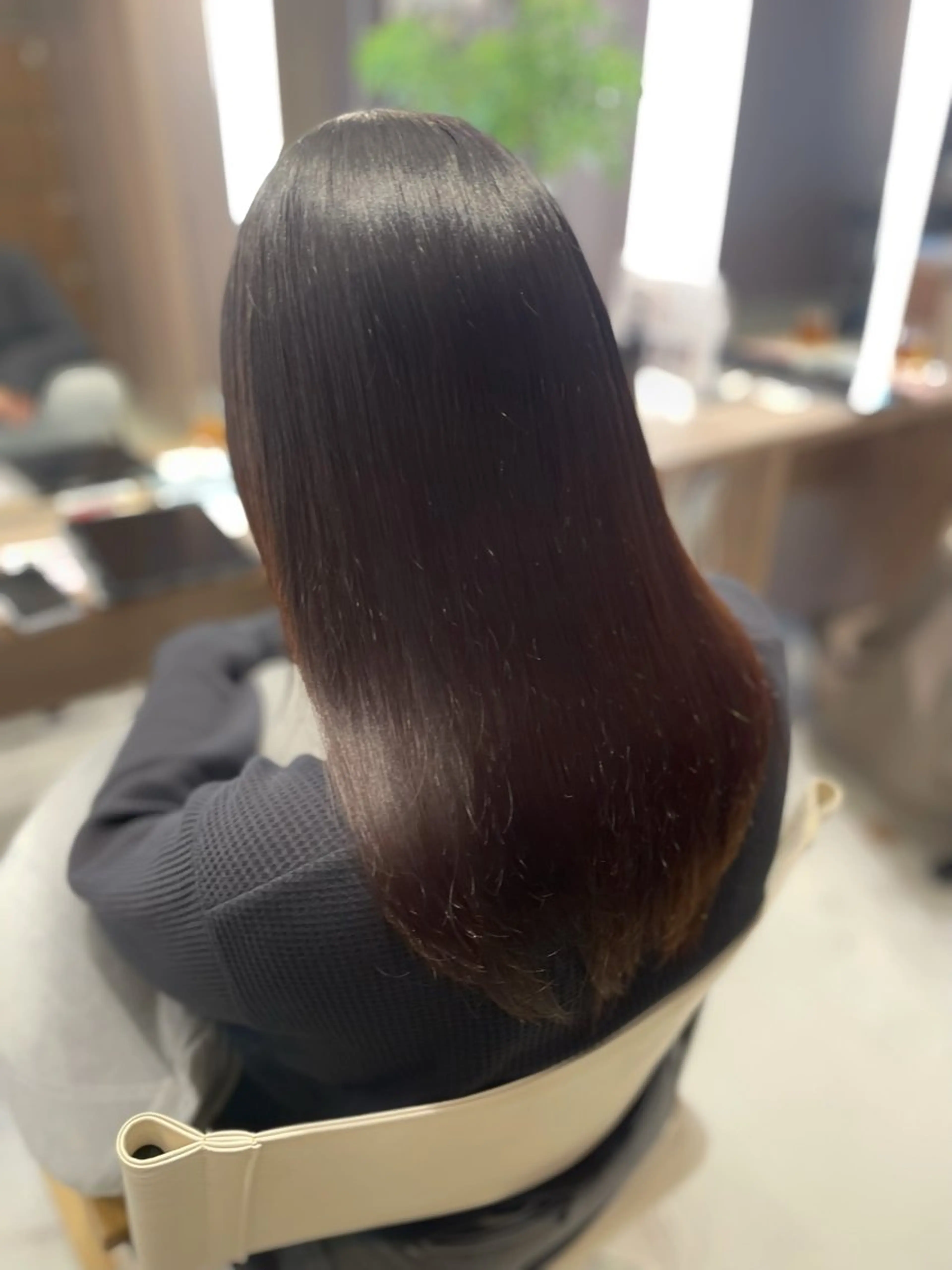 ロング 縮毛矯正 トリートメント 髪質改善/ナチュラル /平野 広大のヘアスタイル