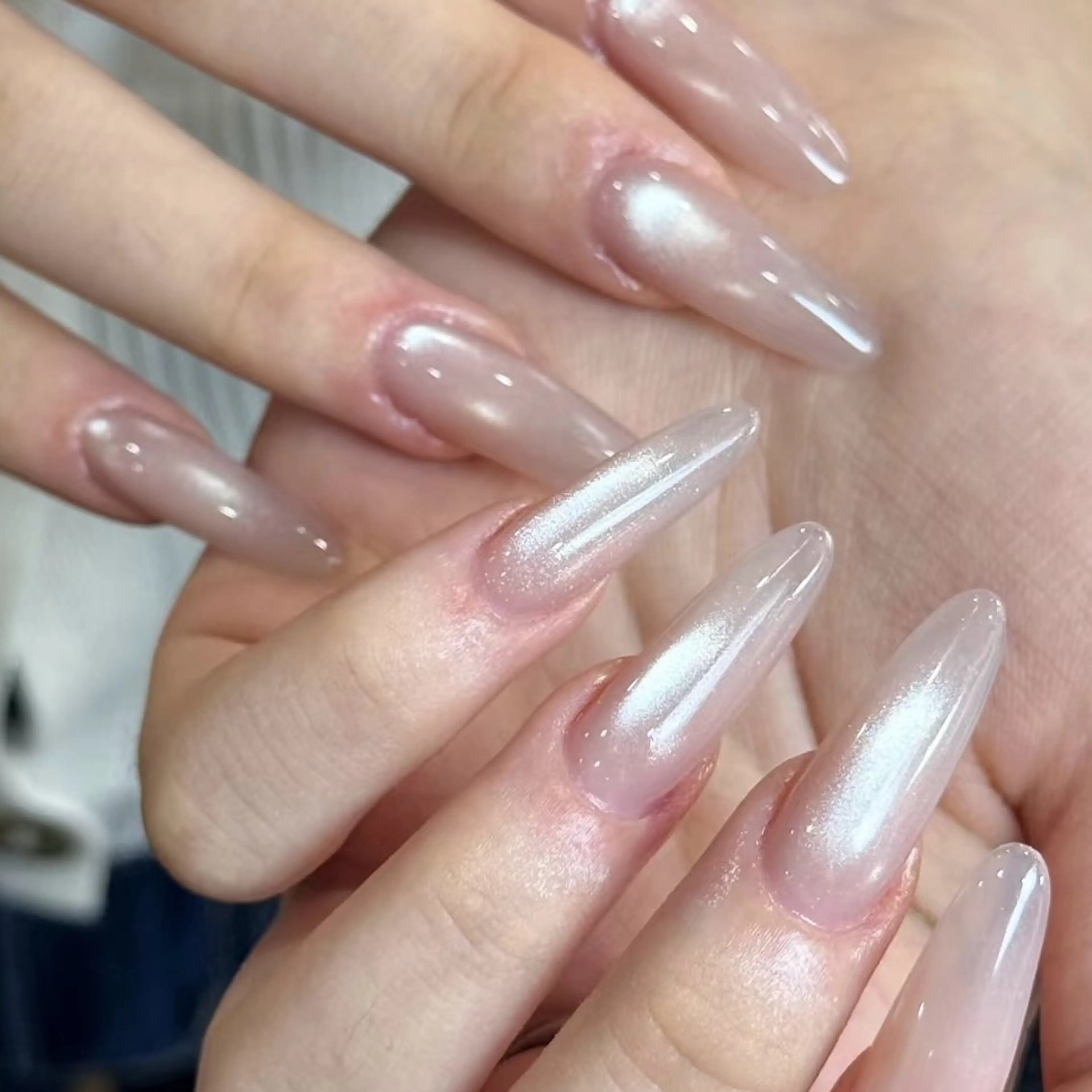 チップ長さだし+マグネットワンカラーorミラー¥8500の写真