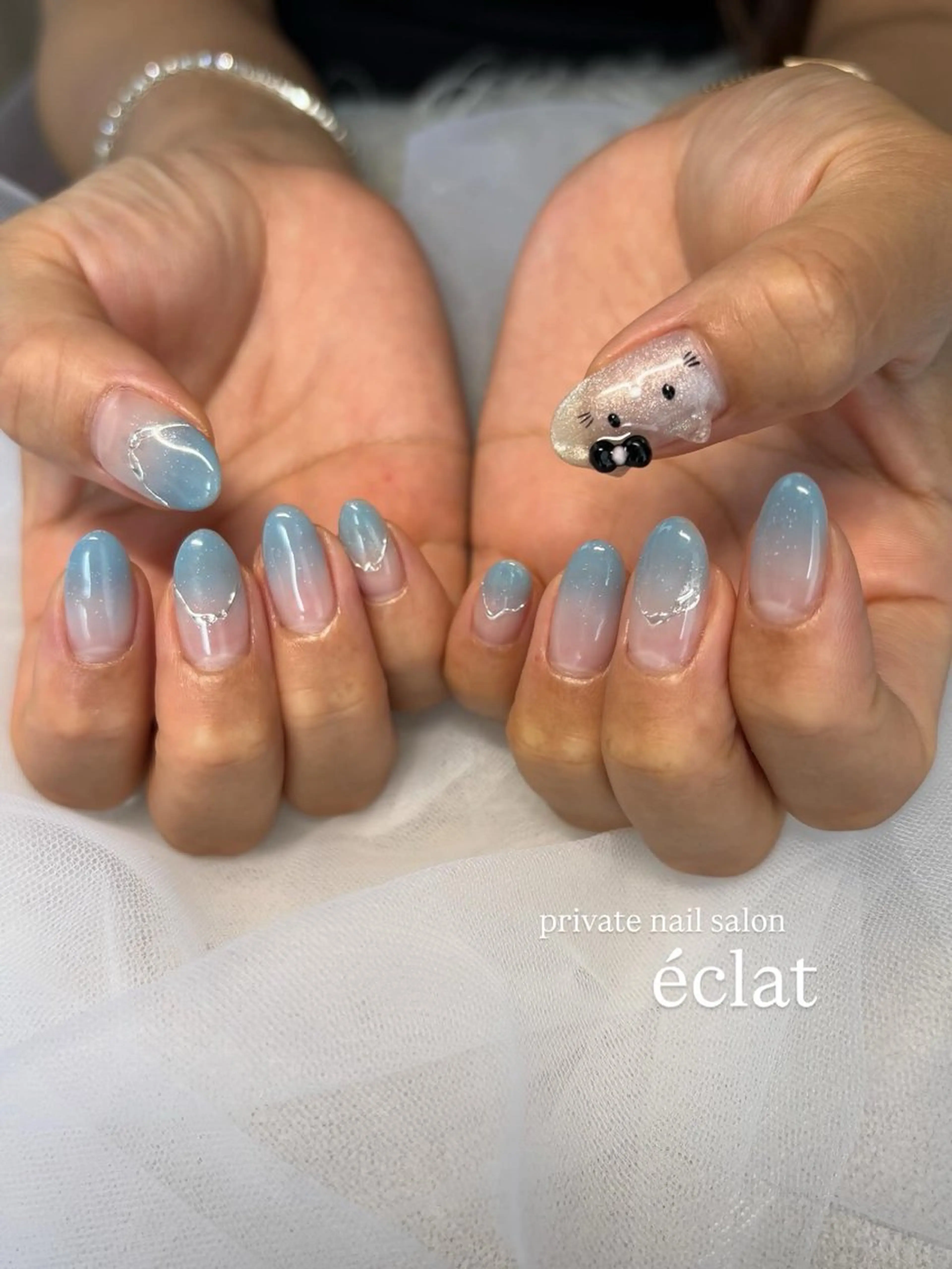 ネイル グラデーション éclat所属・éclat エクラのネイルデザイン