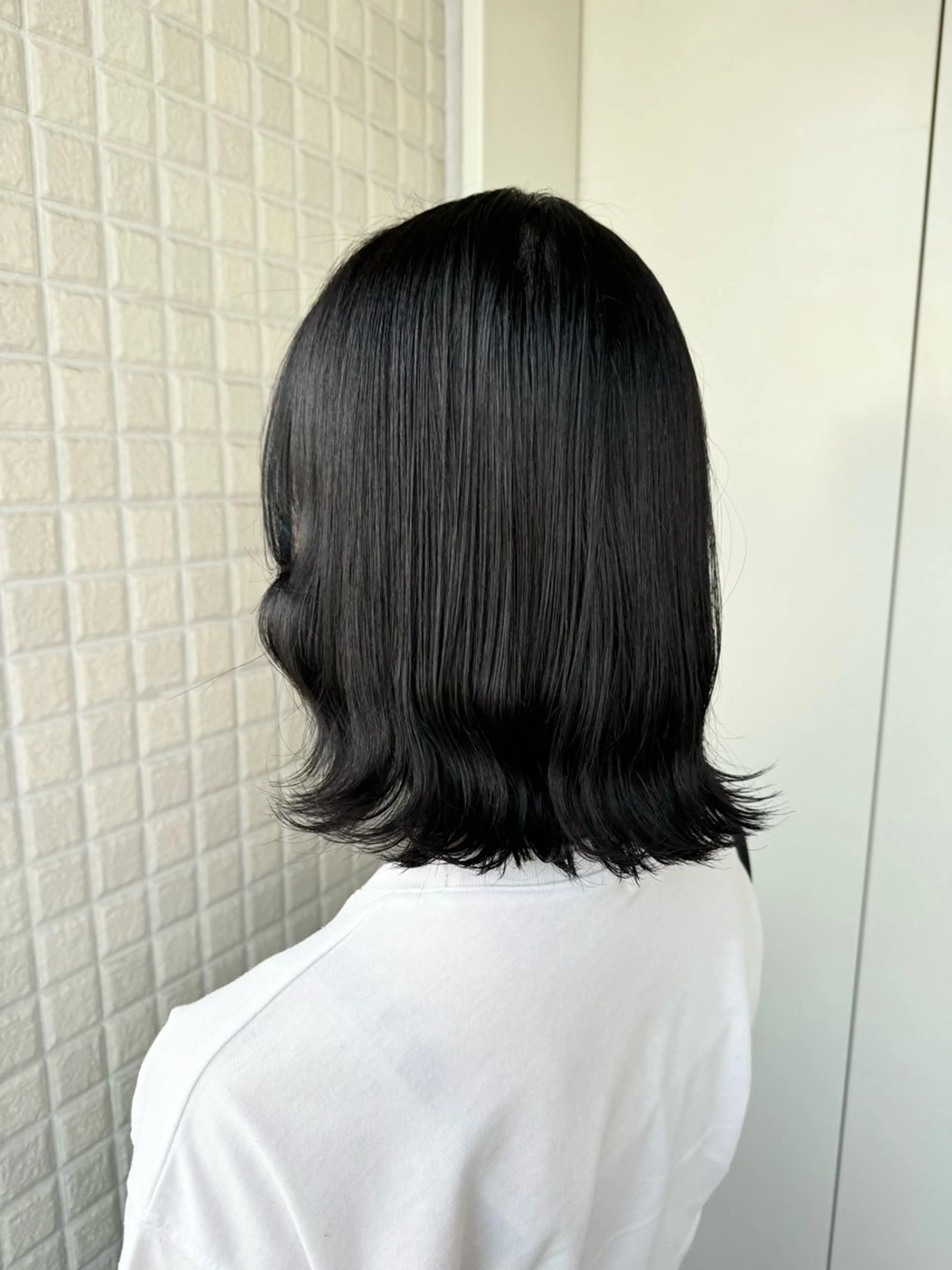 ミディアム カラー 縮毛矯正/艶髪カラー /パーマ/ひふみ🌱のヘアスタイル