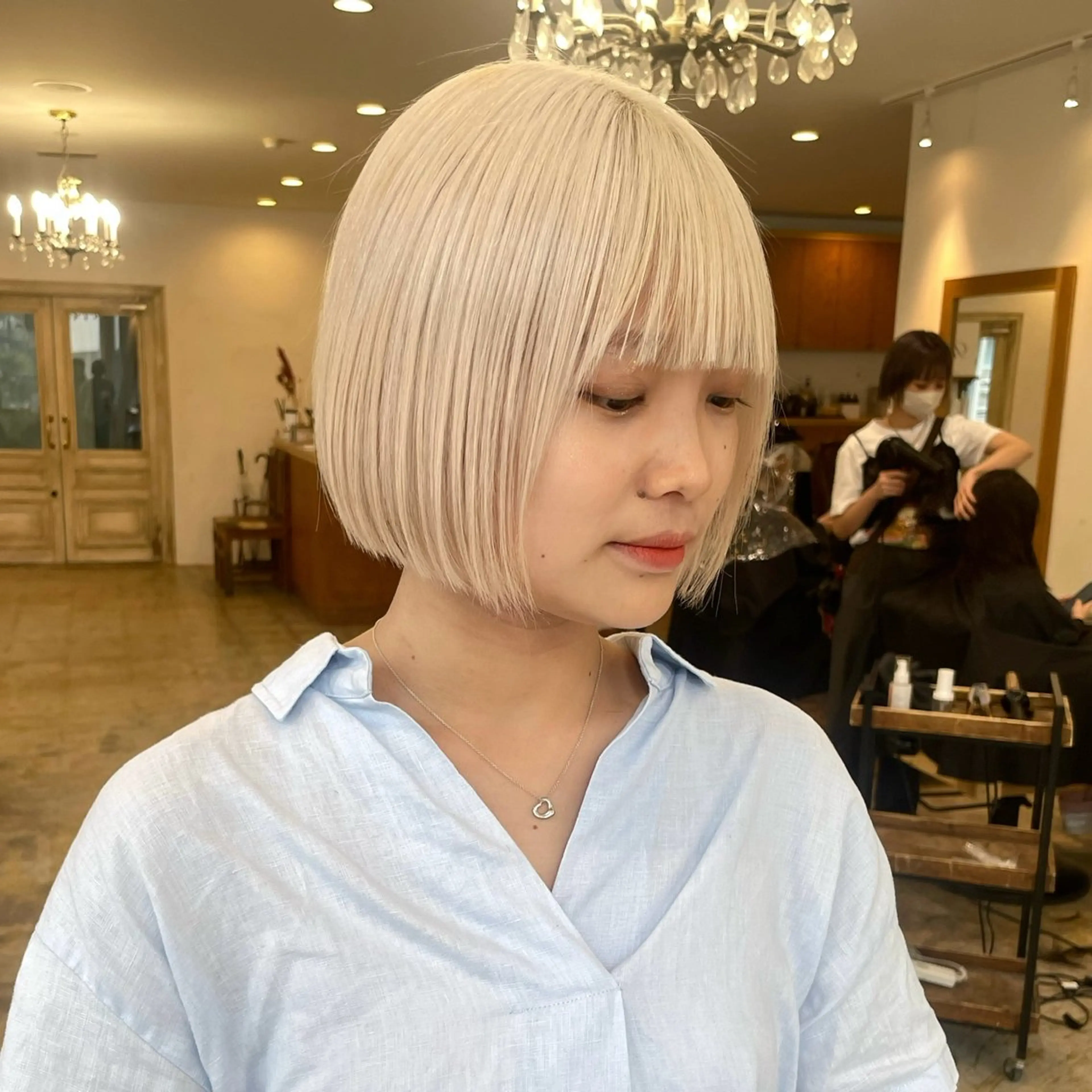 ショート ボブ 似合わせボブ ／サイバ アサトのヘアスタイル
