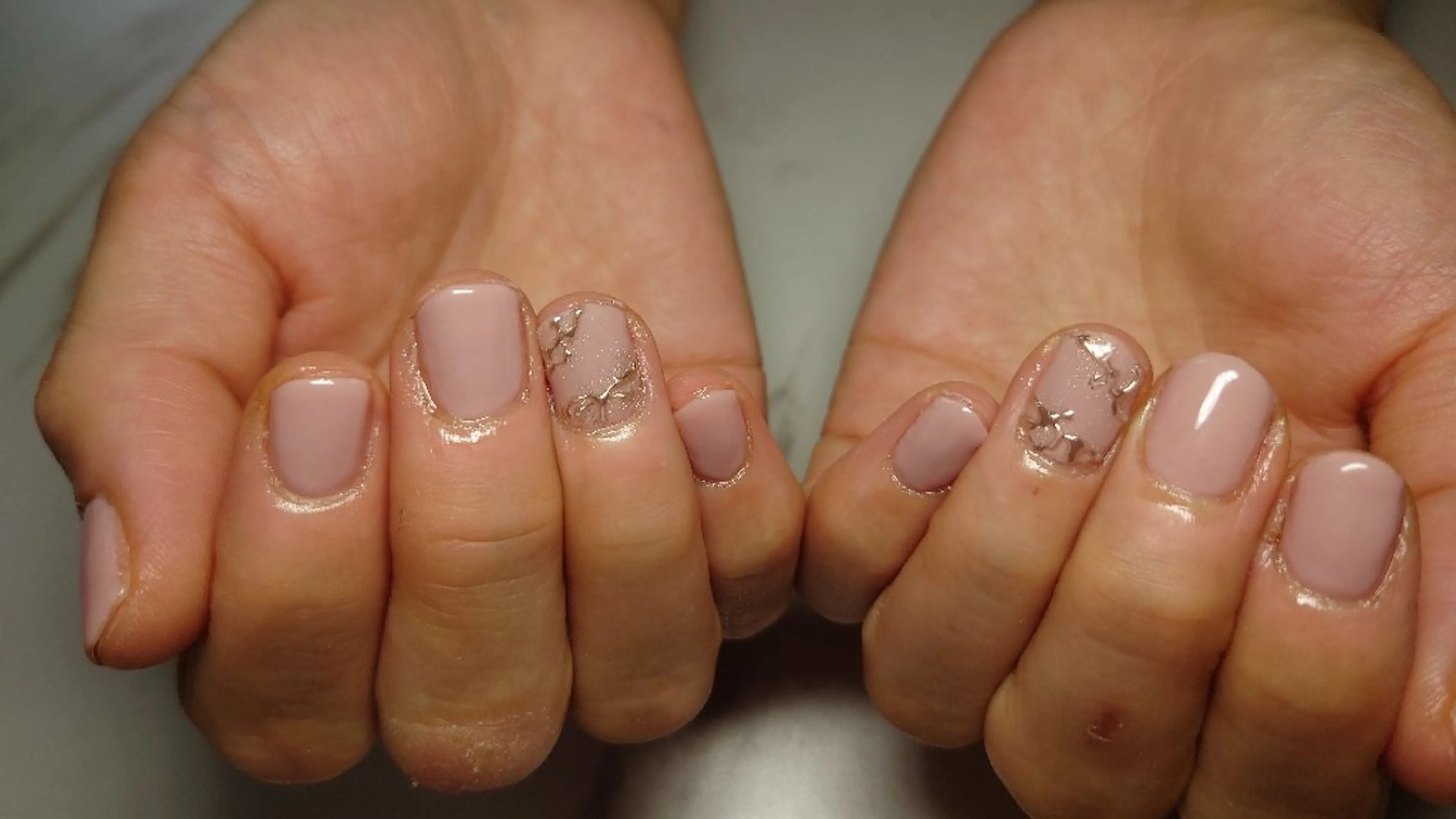 ネイル アートネイル ワンカラーネイル Private　Nailsalon　AMA所属・にへい ゆかのネイルデザイン