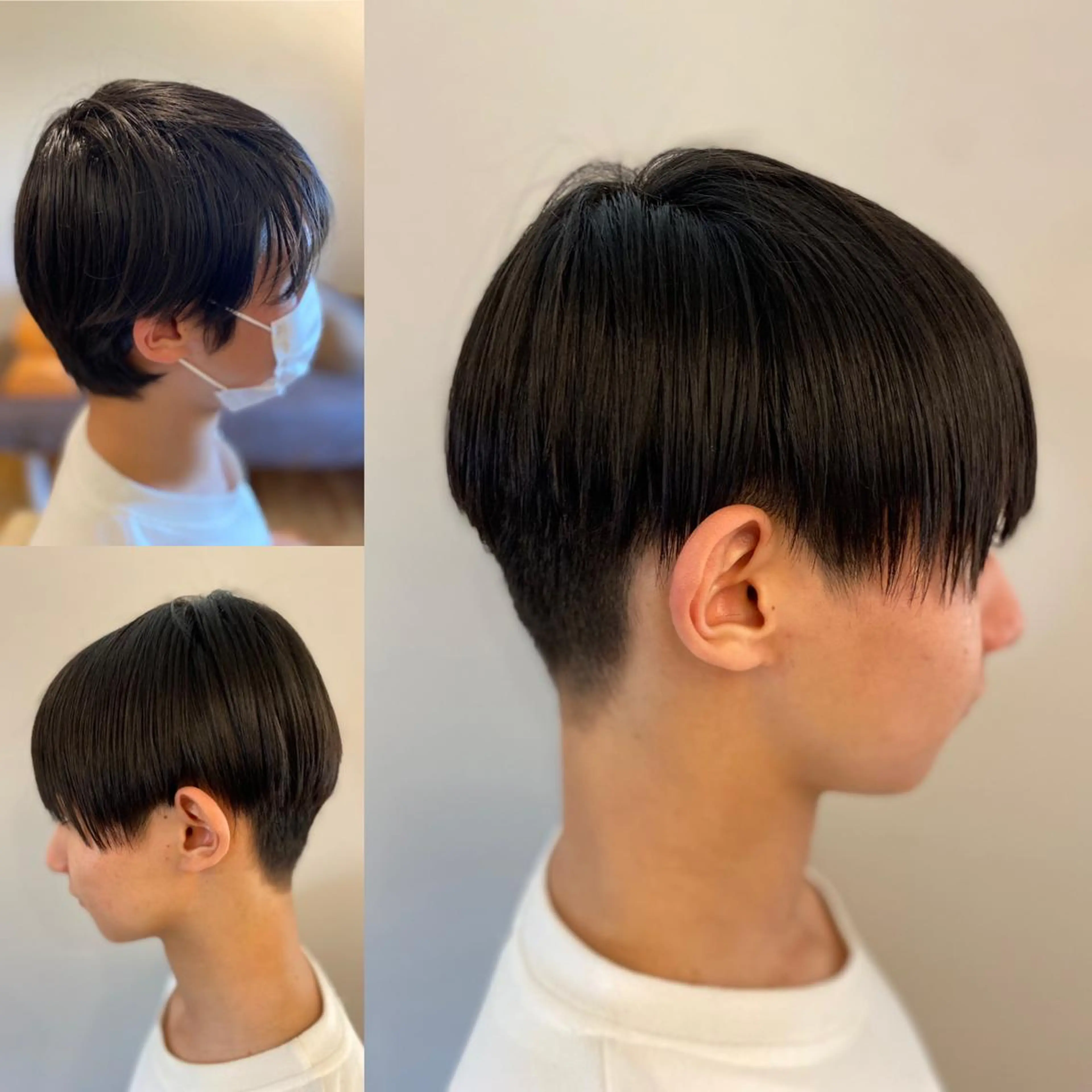 ショート メンズ 縮毛矯正 ゴトウ エイイチのヘアスタイル