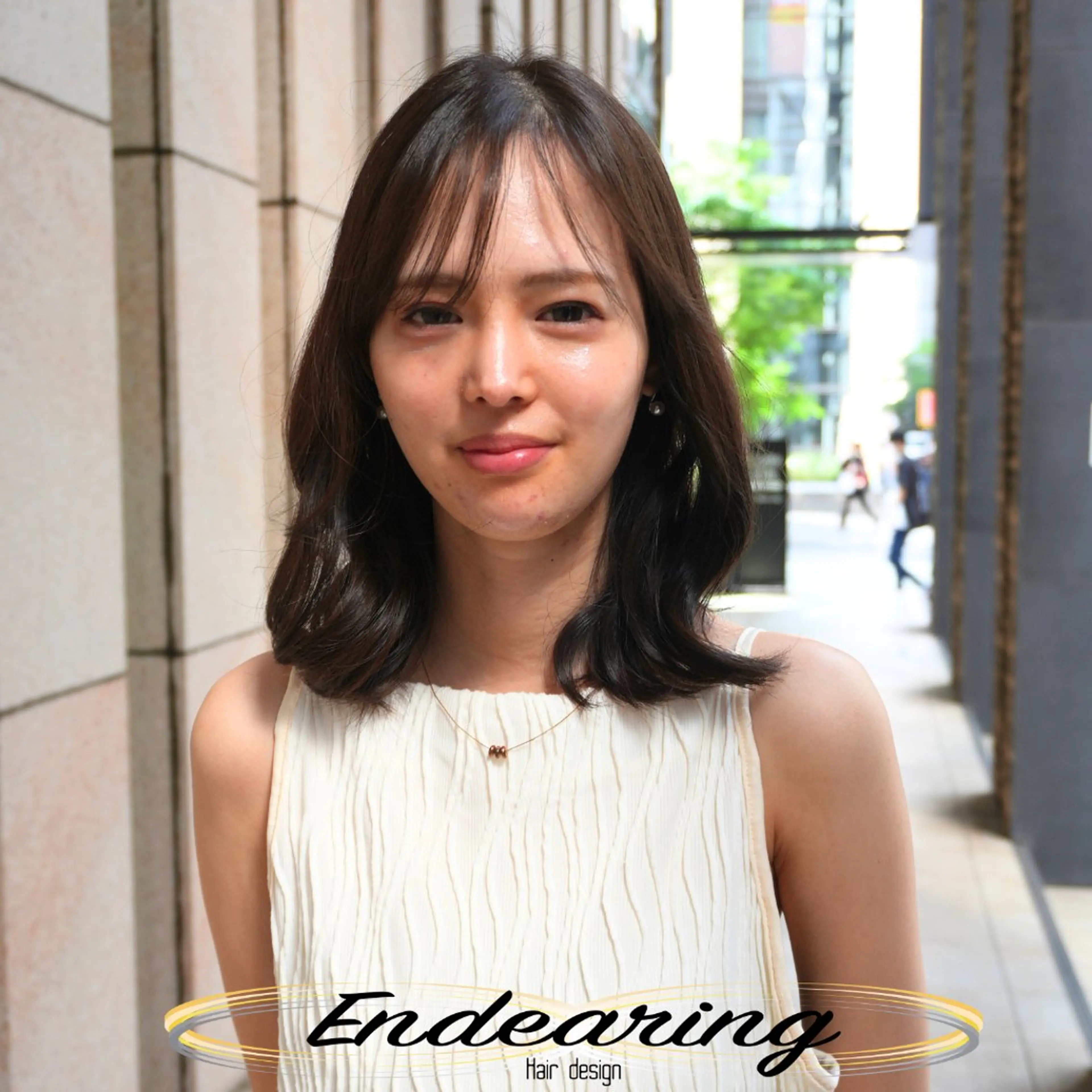 カラー カット ヘアカラー Endearing 銀座/レイヤーカットのヘアスタイル