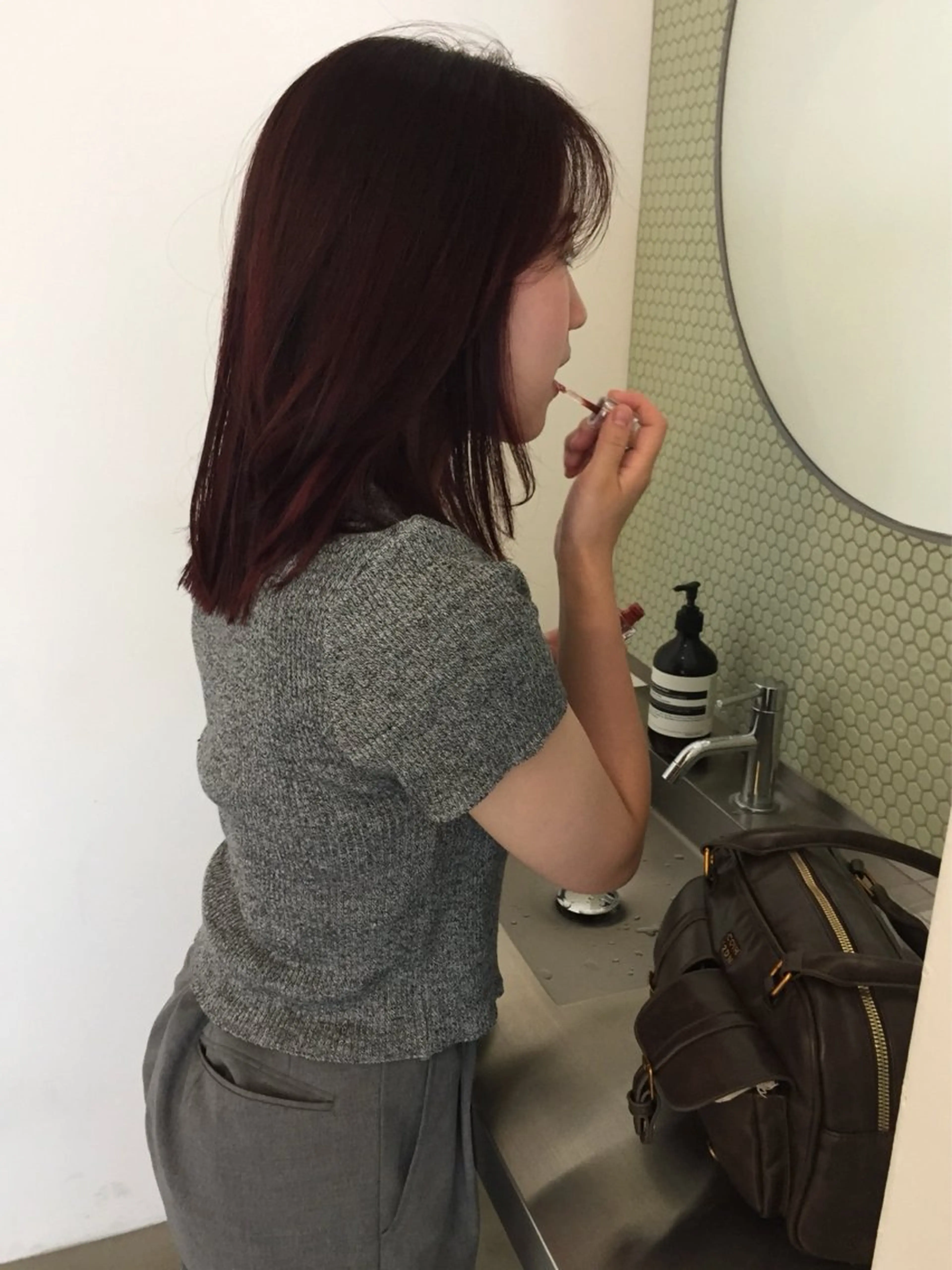 ミディアム ヘアカラー Taat.所属・松林 芽依のヘアスタイル