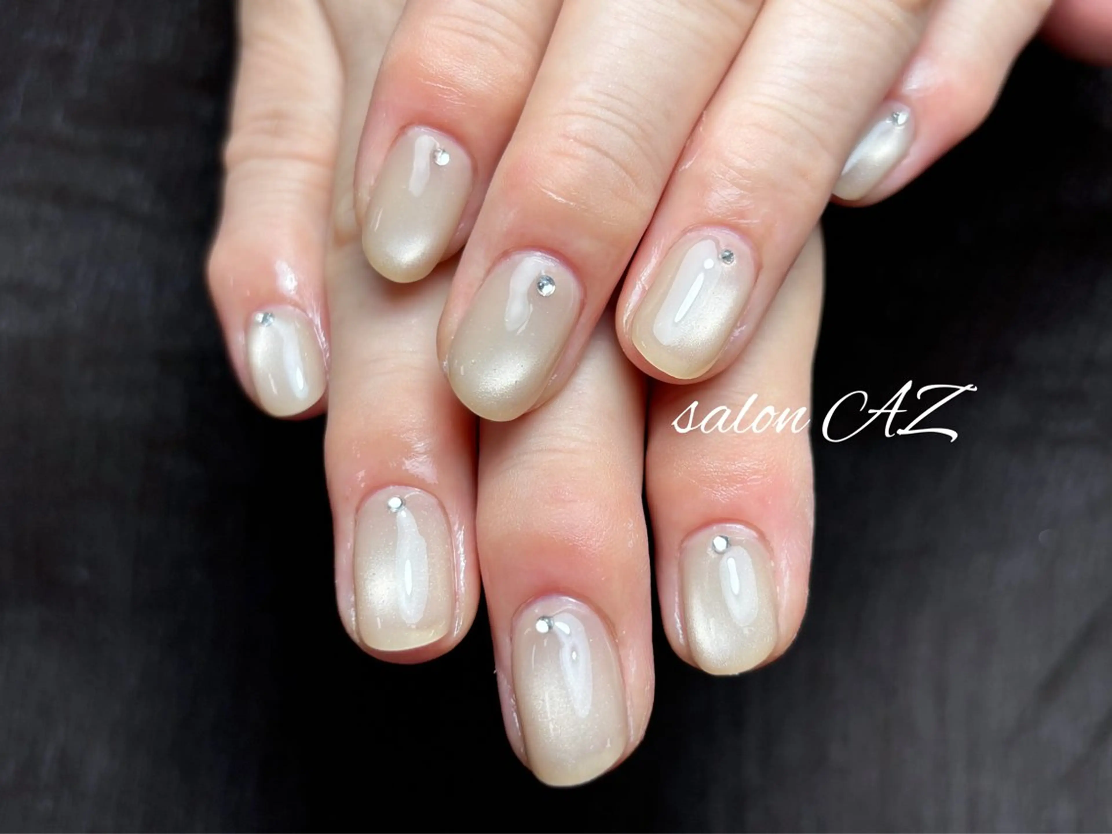 ネイル アートネイル 長さ出し フットネイル フレンチネイル ジェルネイル ハンドネイル salonAZ トップネイリストのネイルデザイン