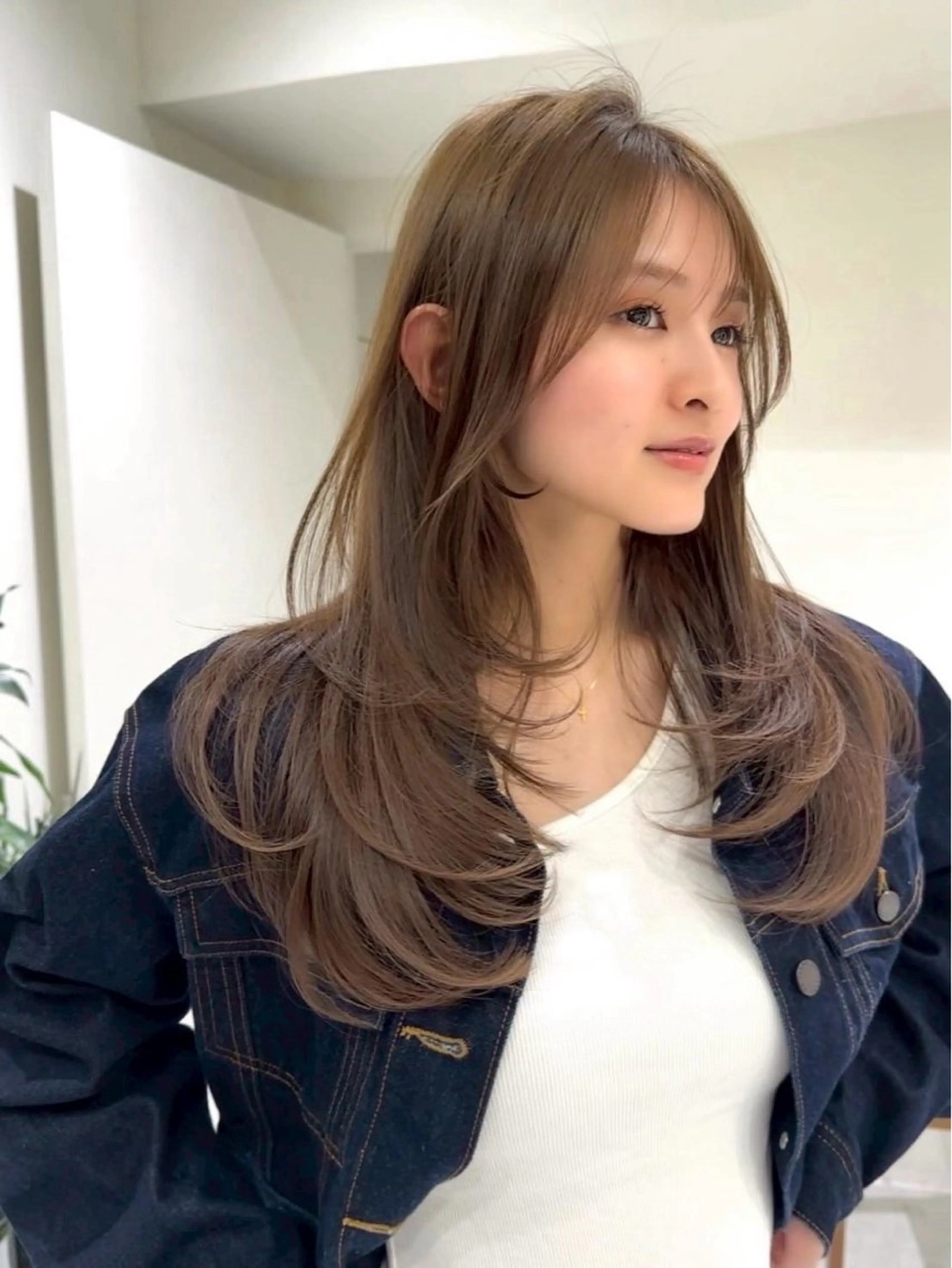 カラー 奈良 萌花のヘアスタイル