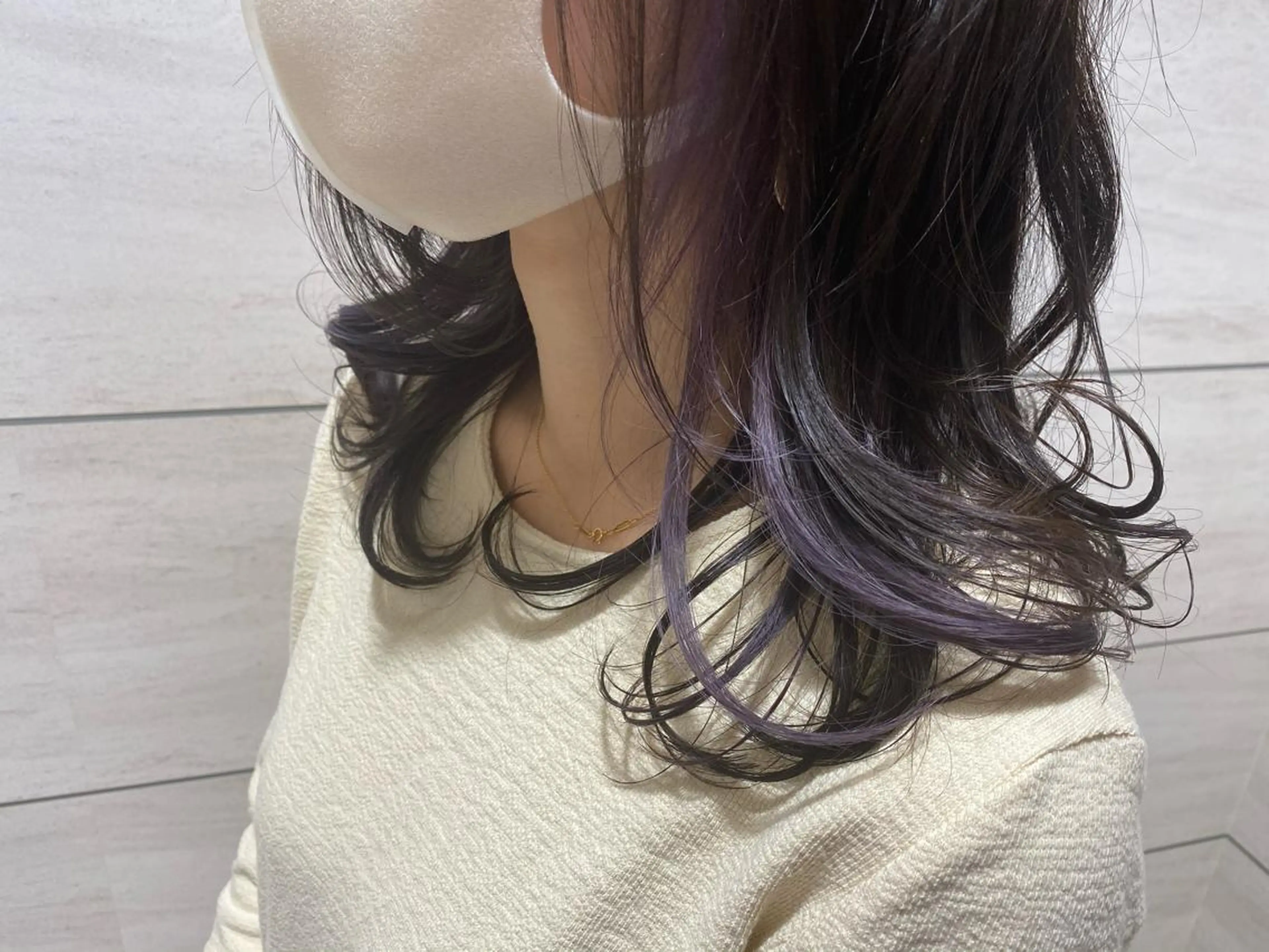 ロング カラー インナーカラー noll【今池駅前】 池田碧花のヘアスタイル
