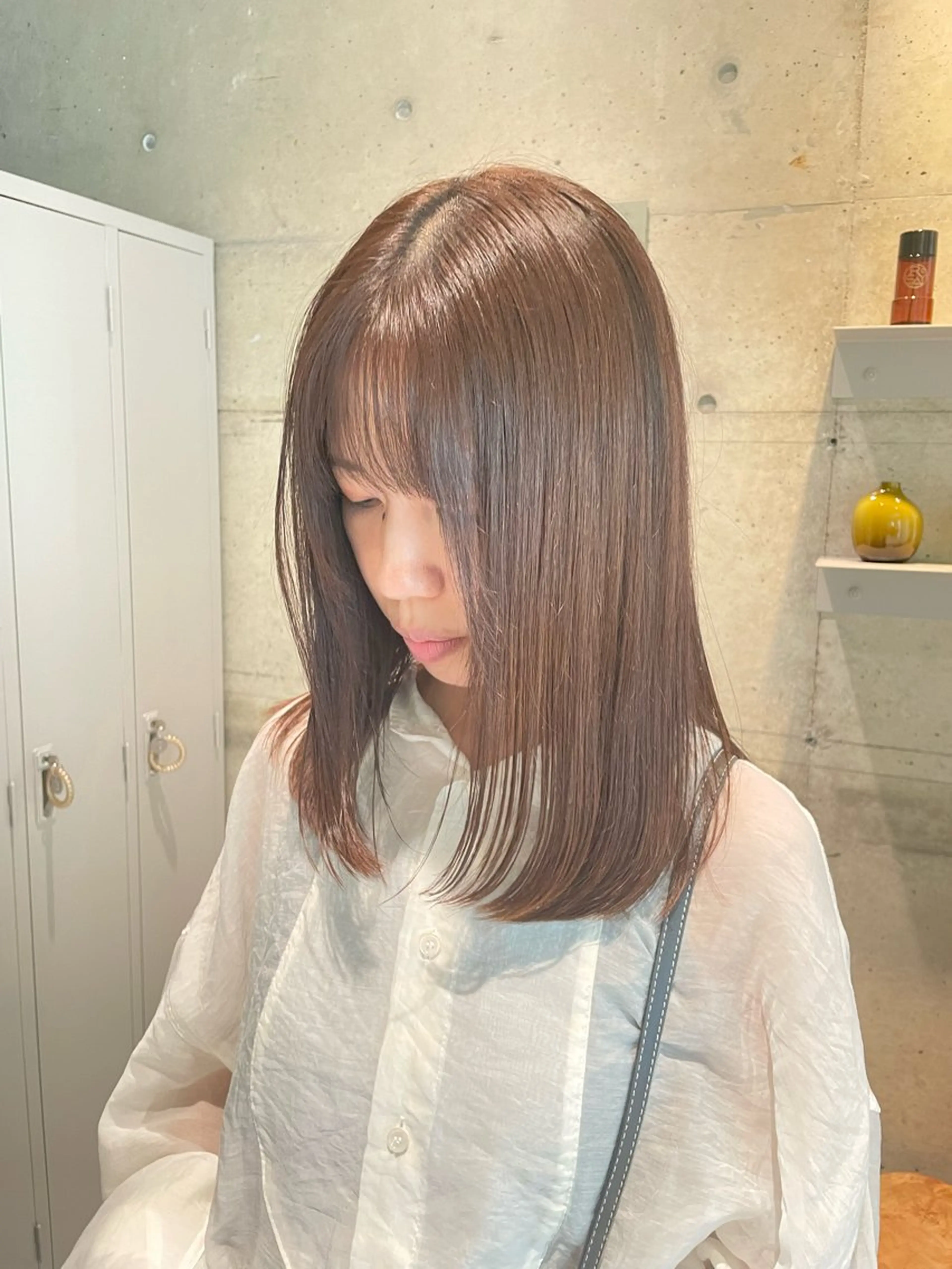 ロング カラー IDEN AND TITY所属・ショートモデル募集 yukakoのヘアスタイル