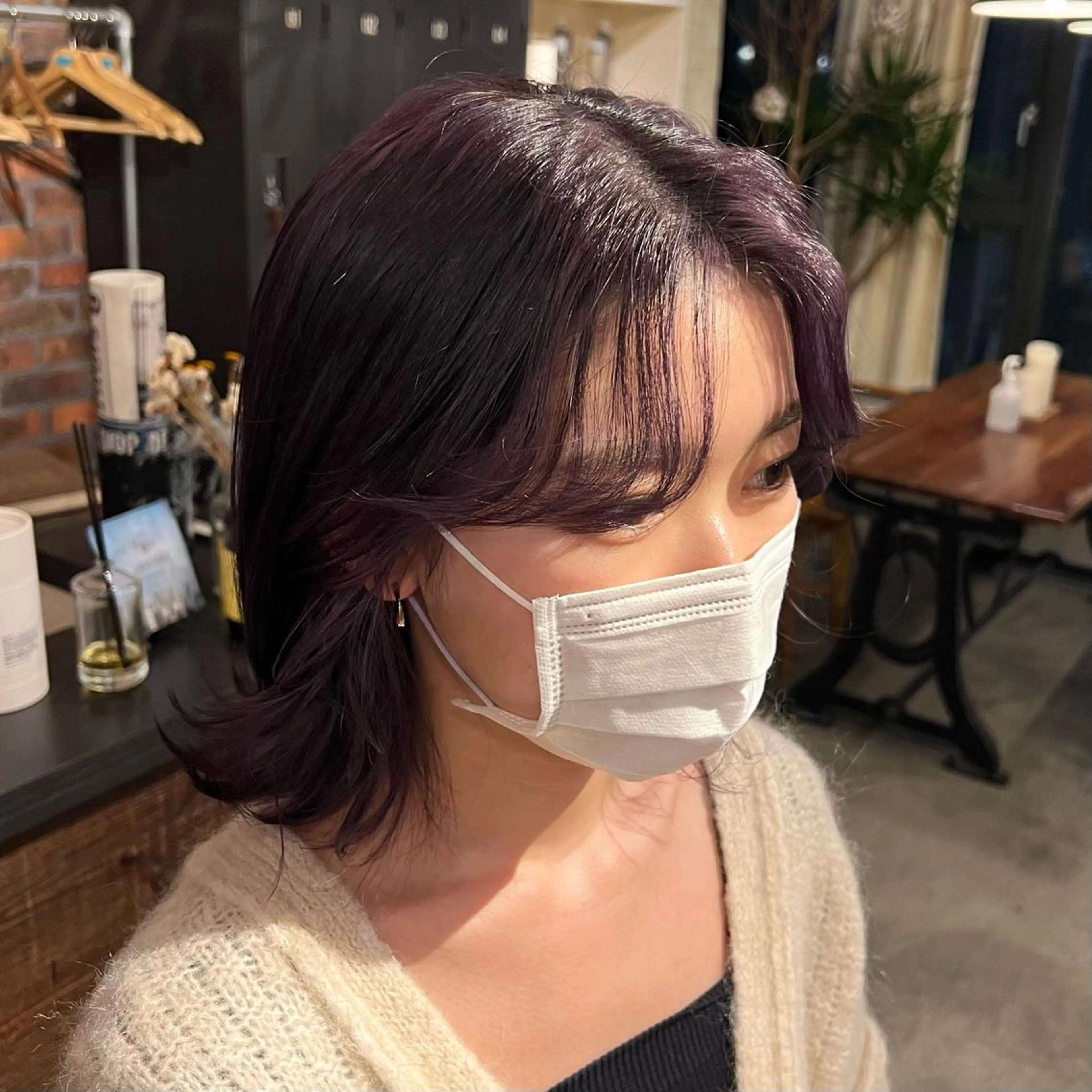 ショート カラー ラベンダーカラー Rino kanayama所属・Rino 金山 ／ 宮澤 萌のヘアスタイル