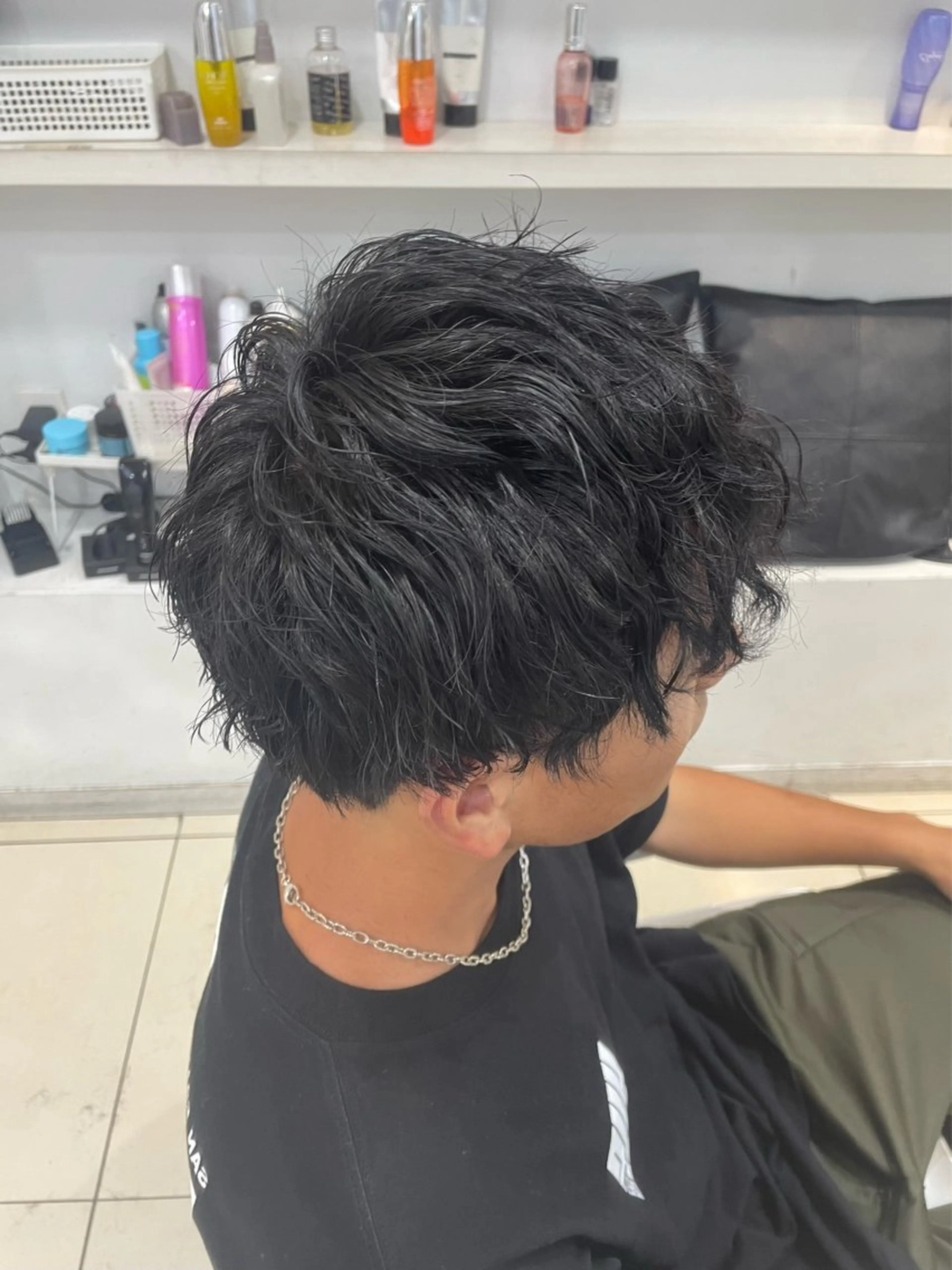 パーマ メンズ カット パーマ 🩶メンズ特化🩶 akaneのヘアスタイル