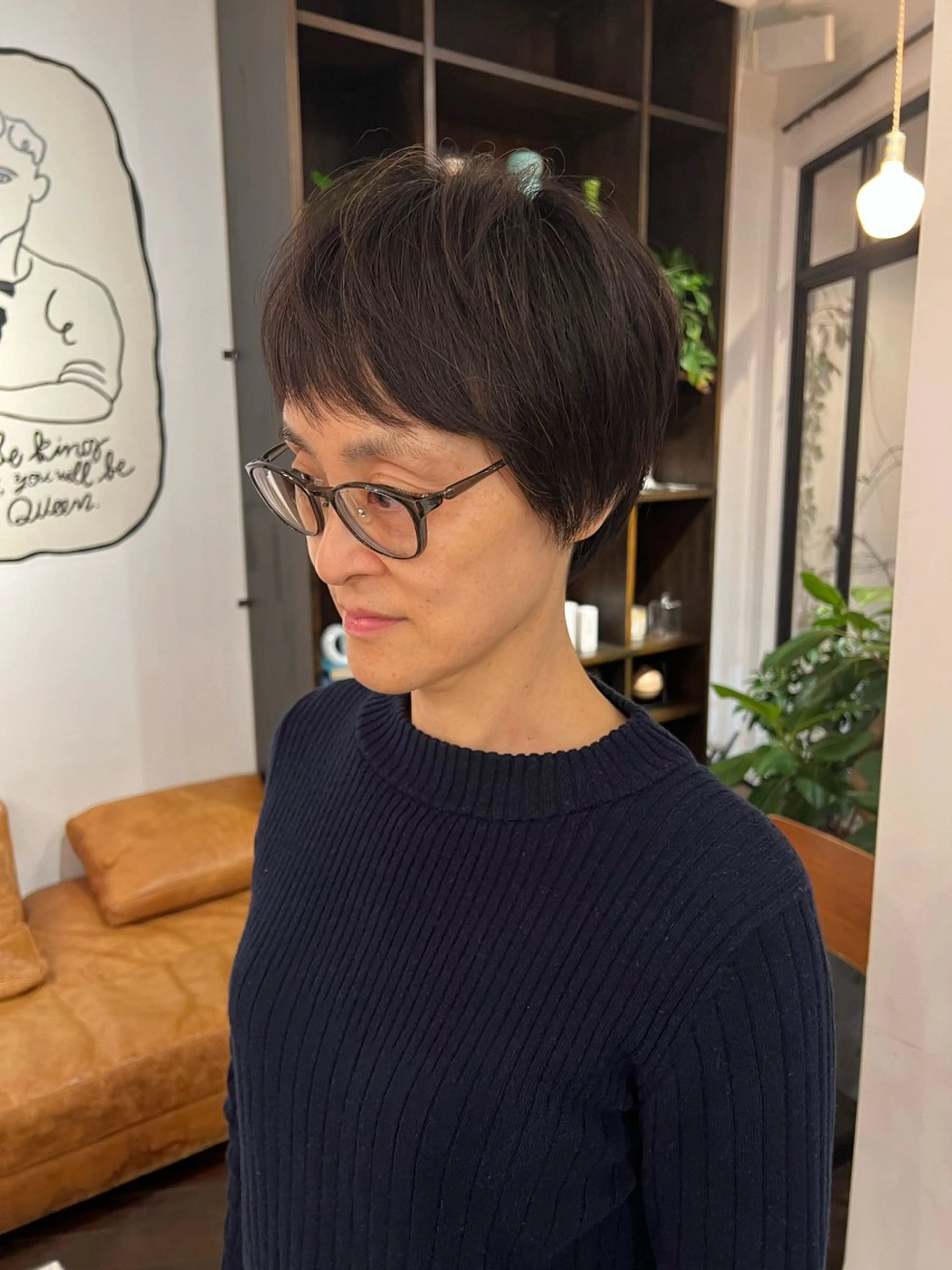 ショート デザインカット 加藤園のヘアスタイル