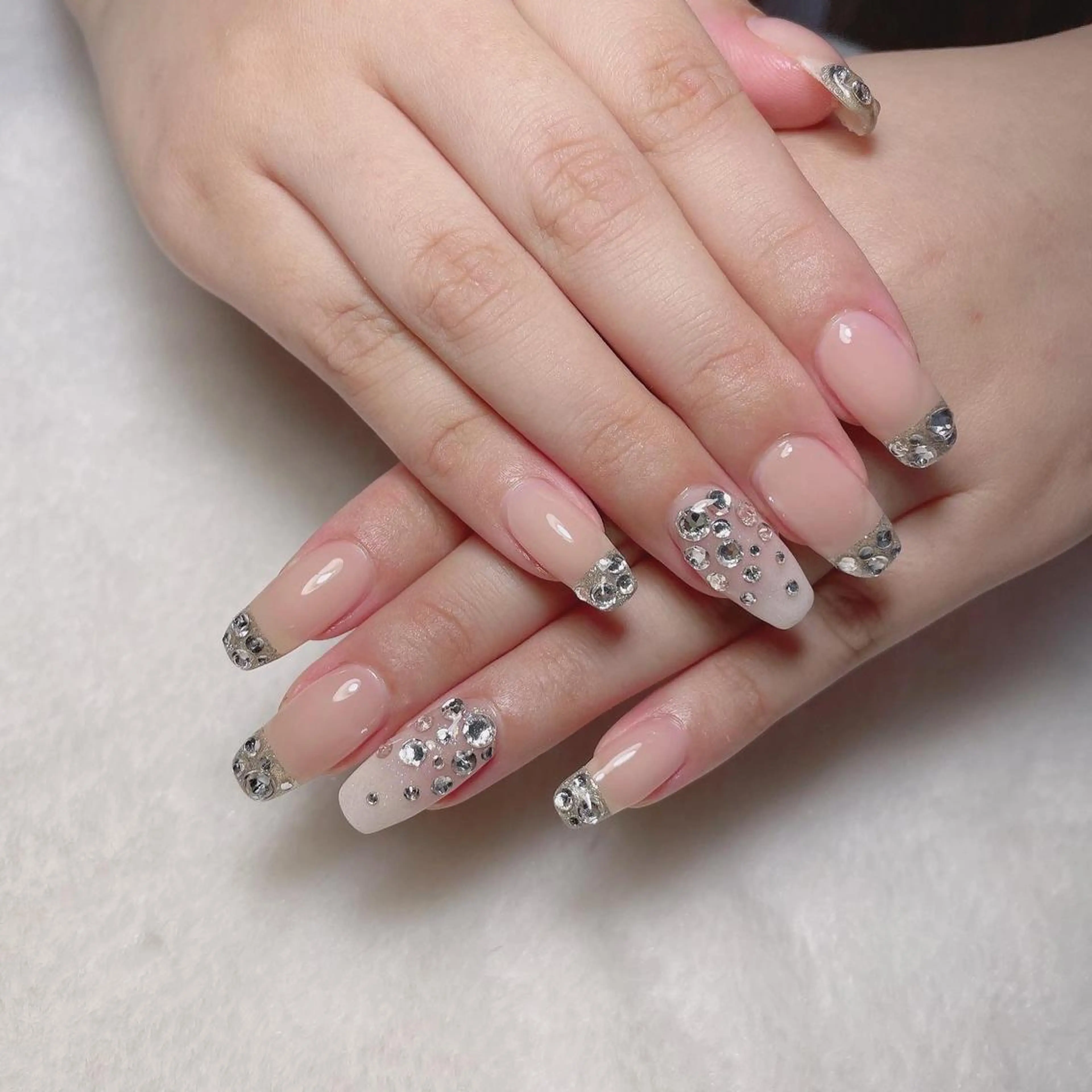 ネイル ストーンネイル ハンドネイル kipinail 川﨑えりかのネイルデザイン