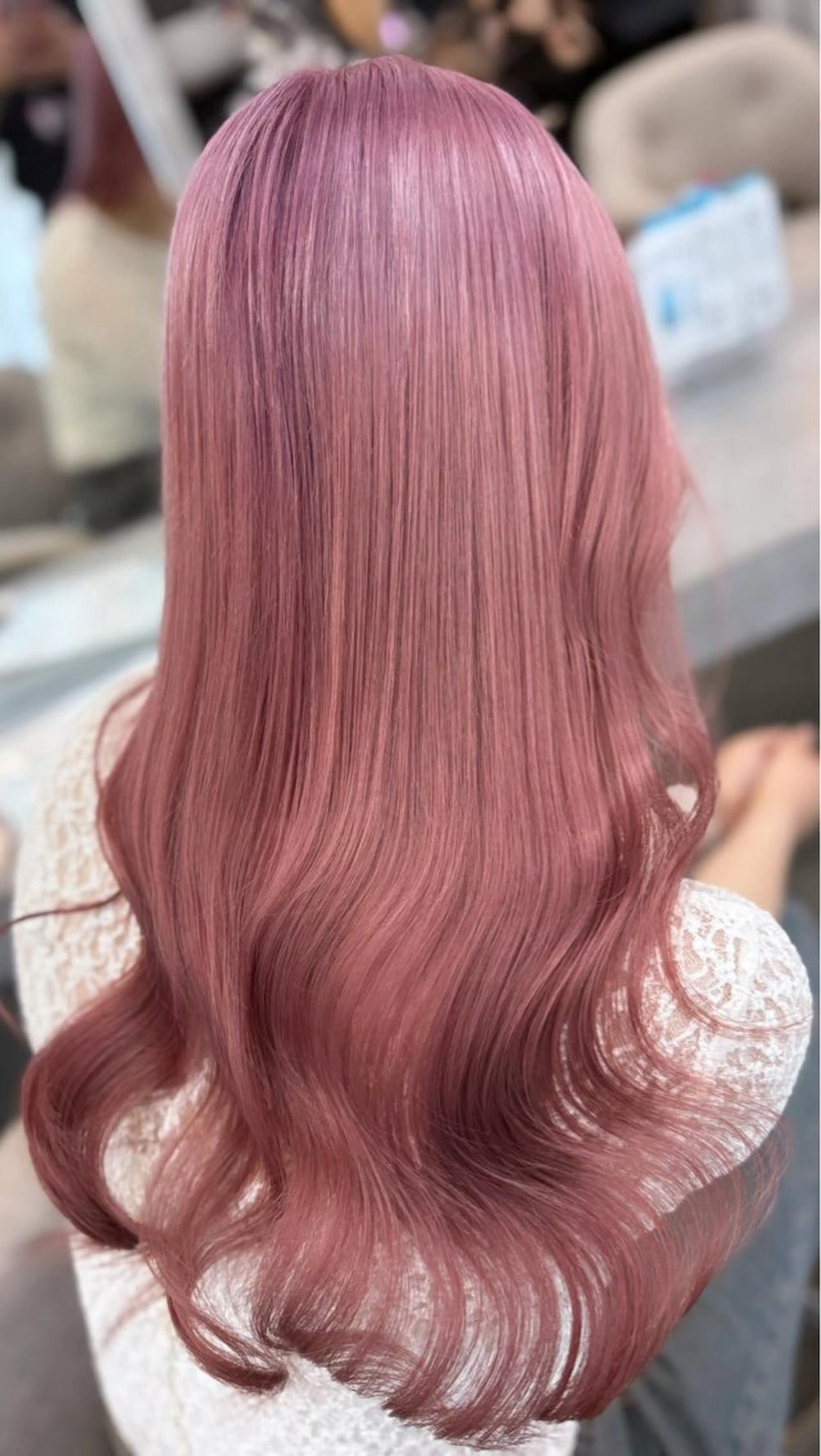 ロング カラー ヘアカラー Maho ブリーチモデル募集中のヘアスタイル