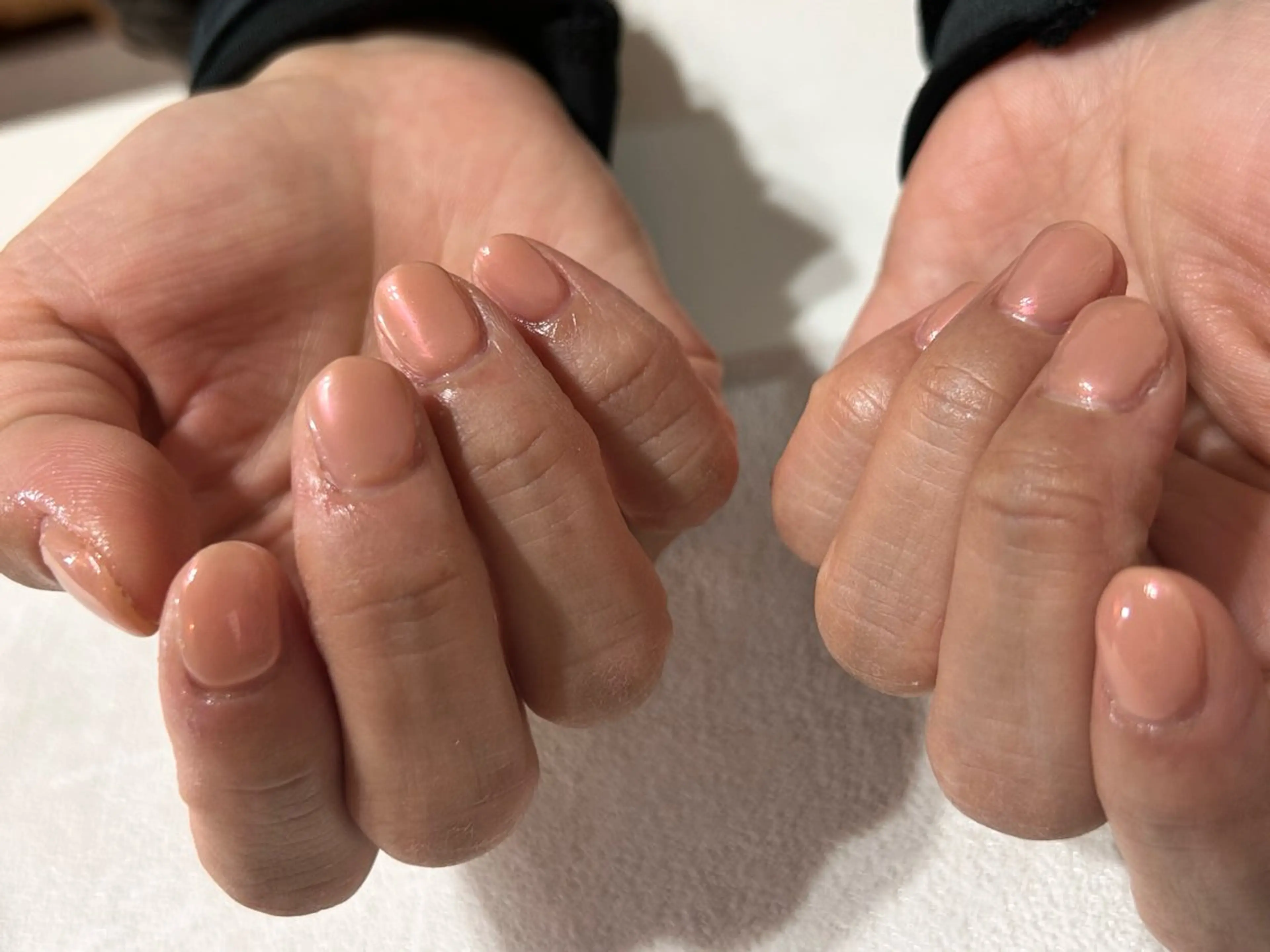 ネイル オーロラネイル フットネイル フレンチネイル ジェルネイル マグネットネイル kikinail 溝の口のネイルデザイン