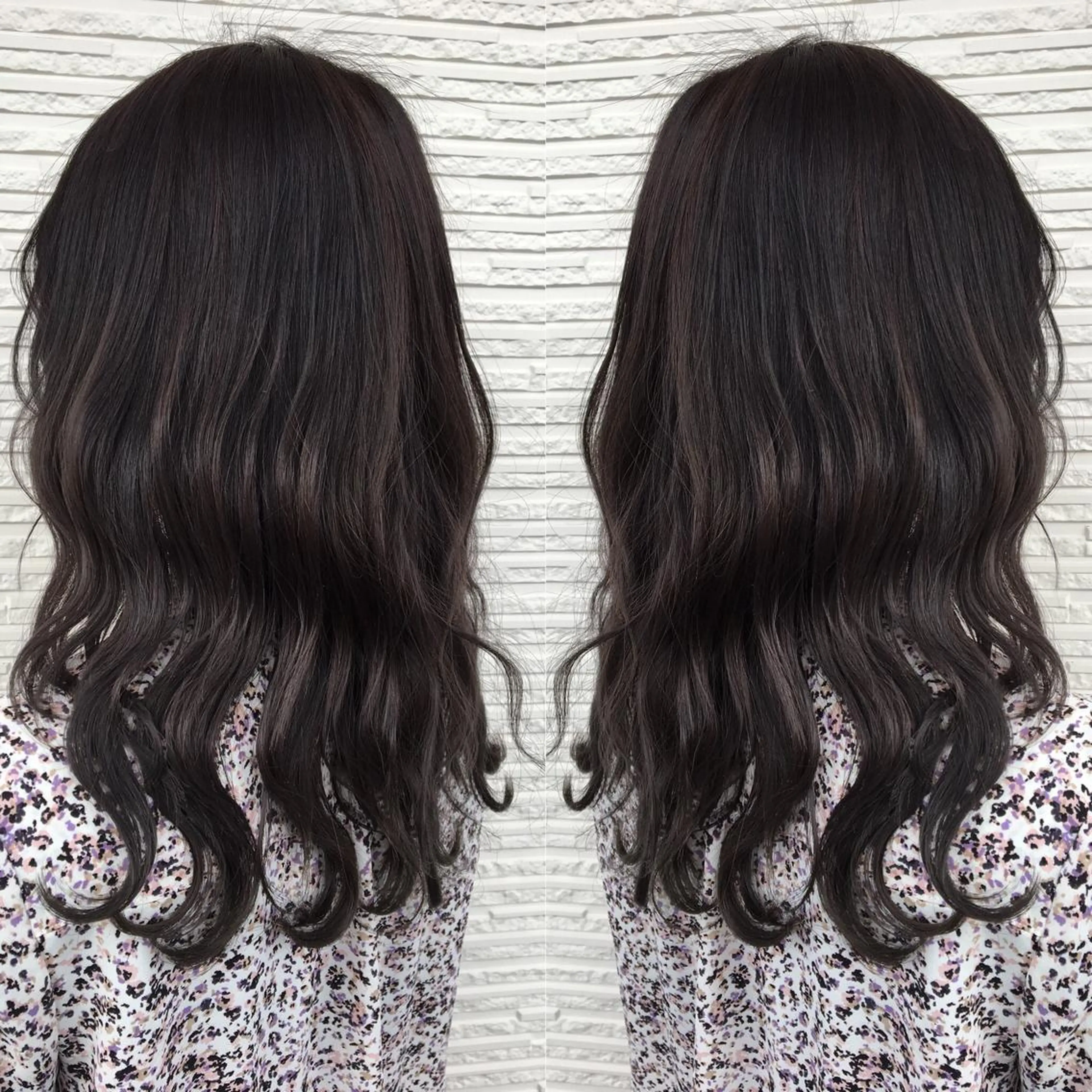 ロング 西川 仁のヘアスタイル