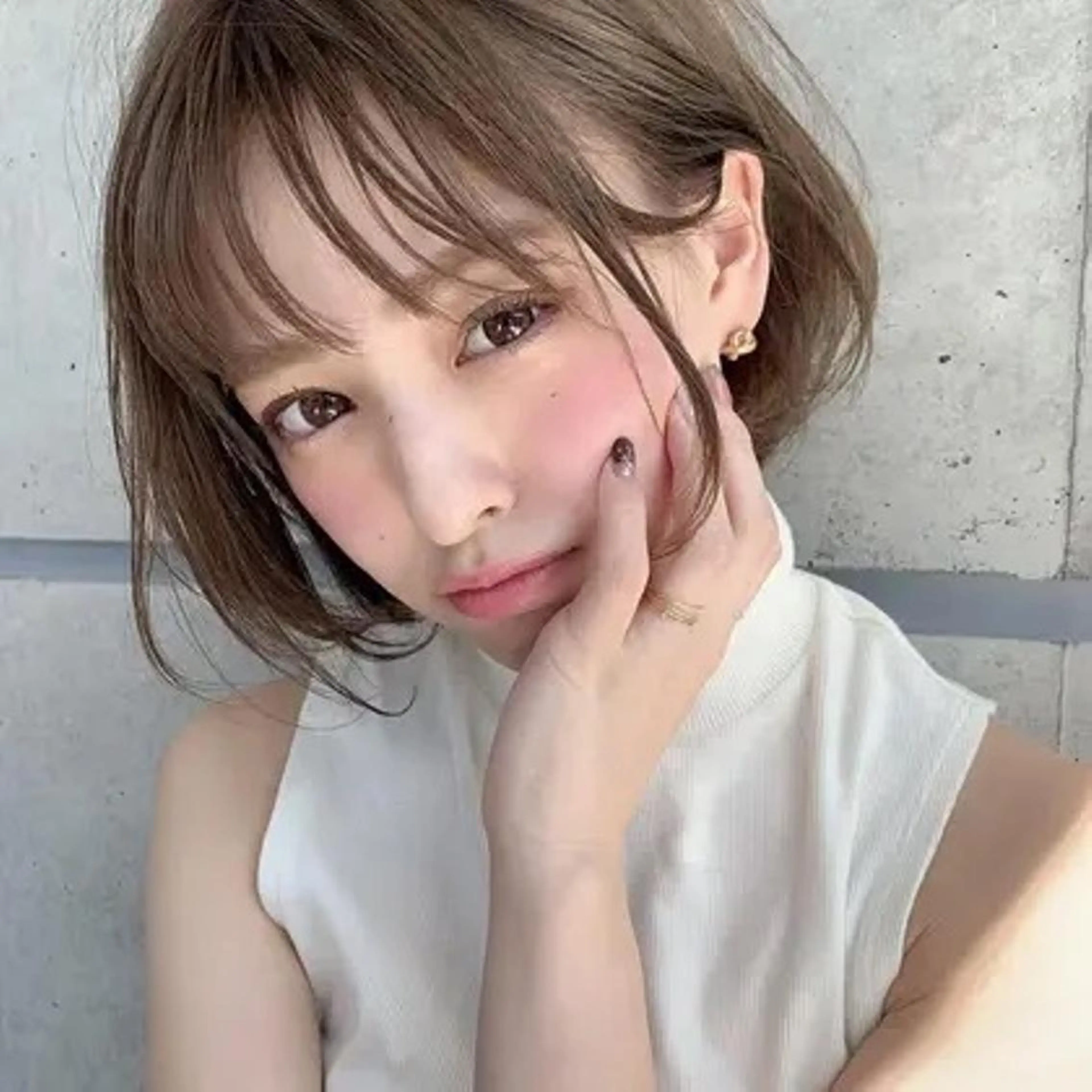 カラー 秋色🏹韓国ヘア🤍 渋谷FRUITSのヘアスタイル