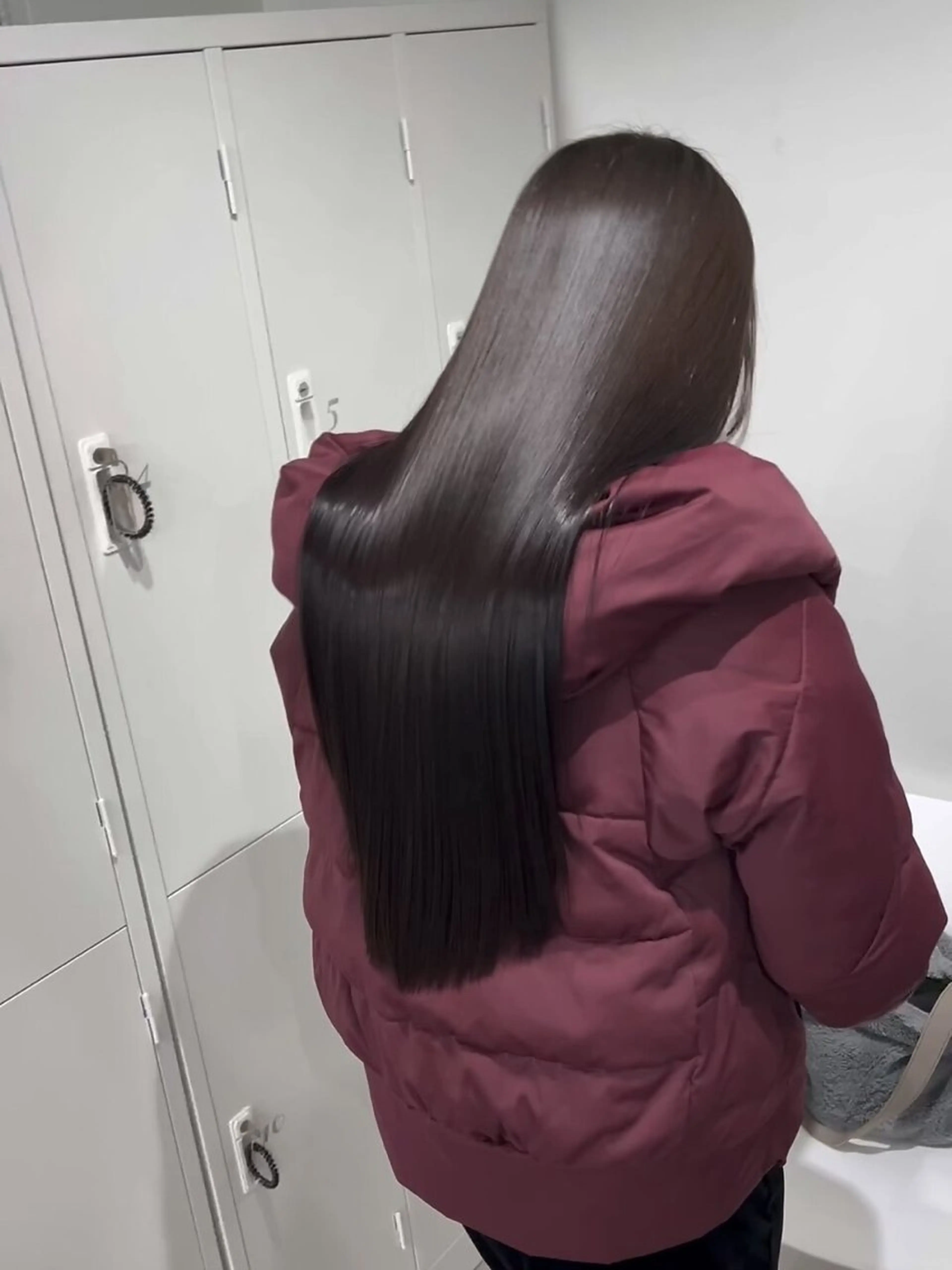 【髪質改善】弱酸性ストレート × りんご幹細胞トリートメント（カット込）✨の写真