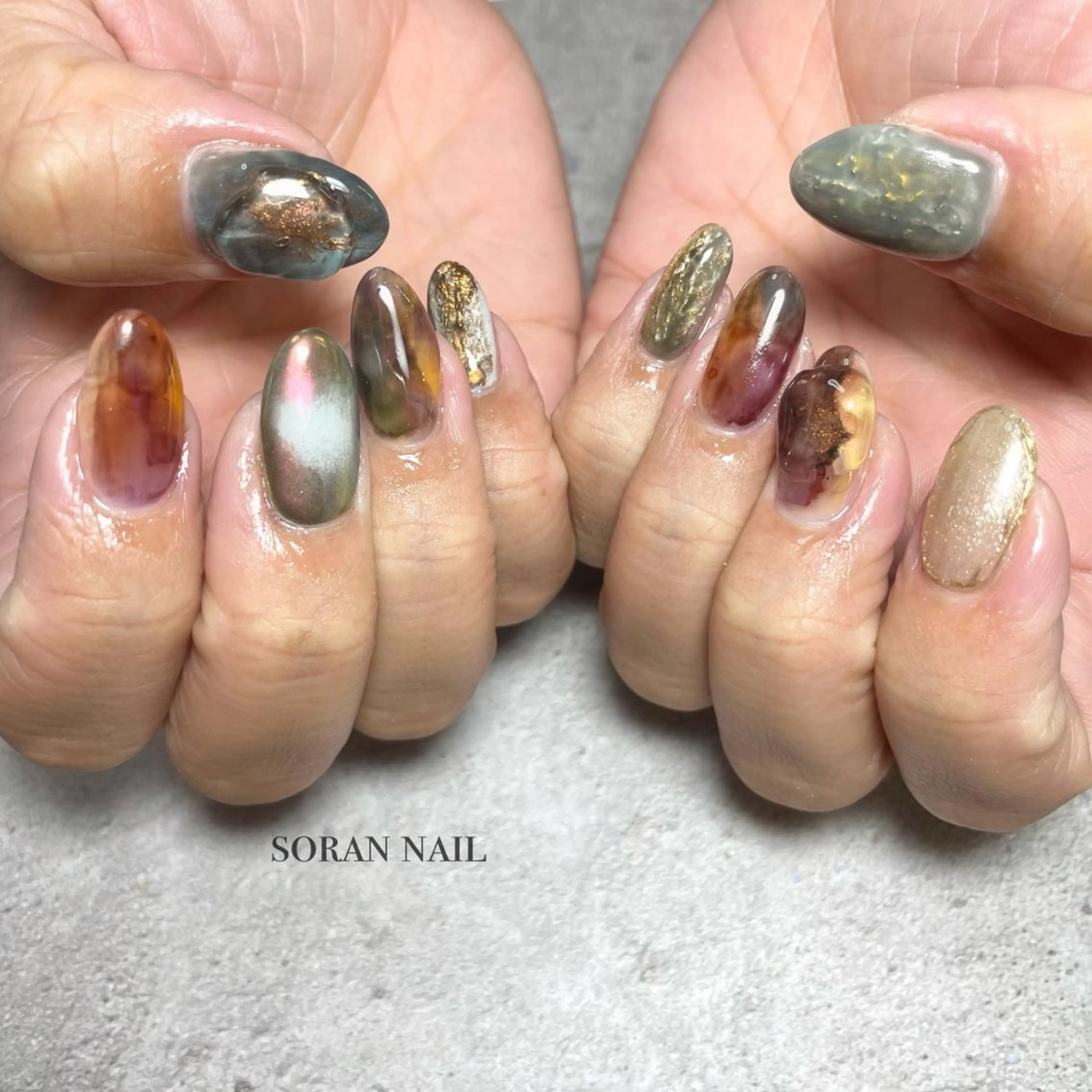 ネイル ハンドネイル soran nailのネイルデザイン