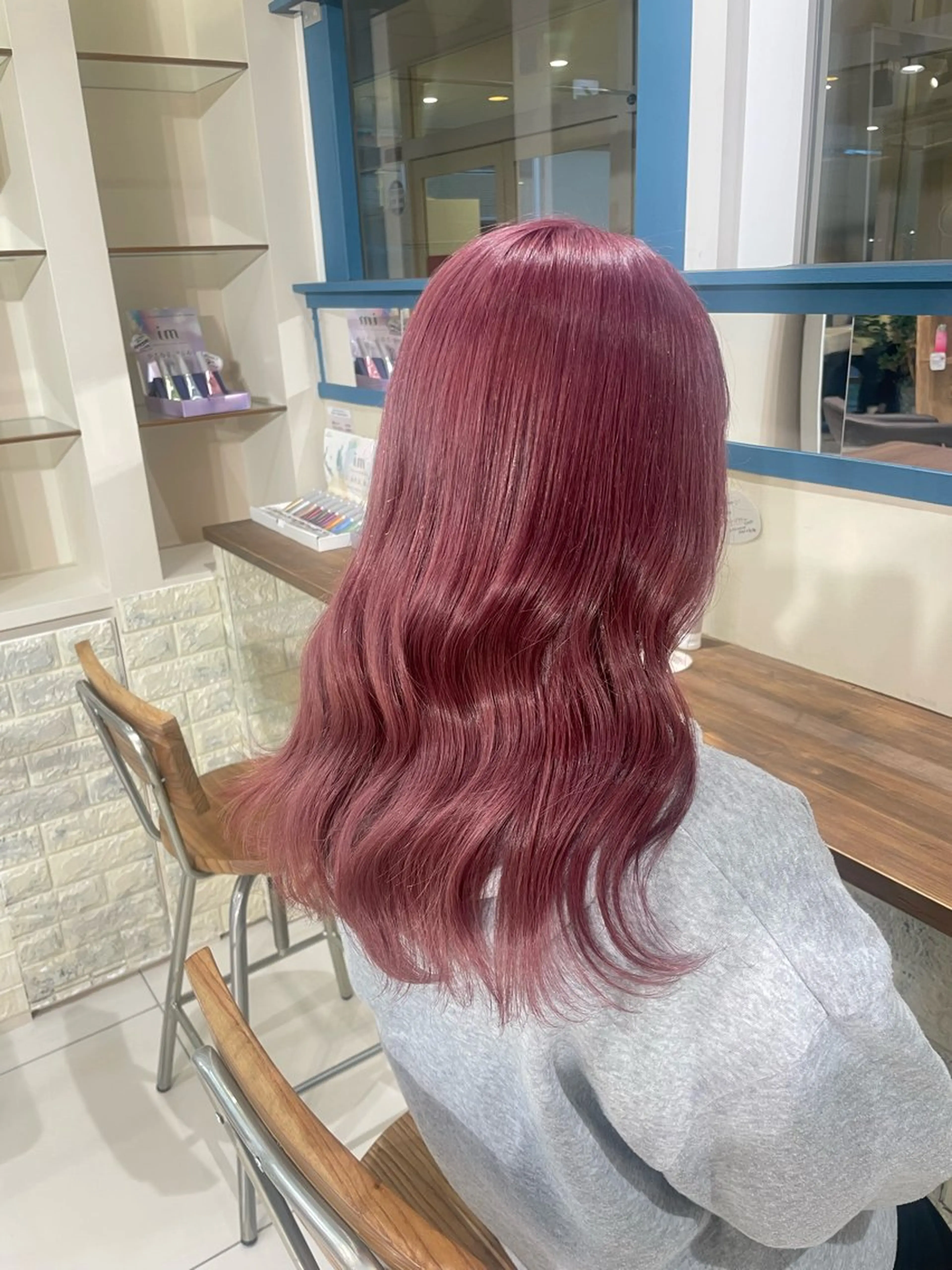カラー ヘアカラー luck みうのヘアスタイル