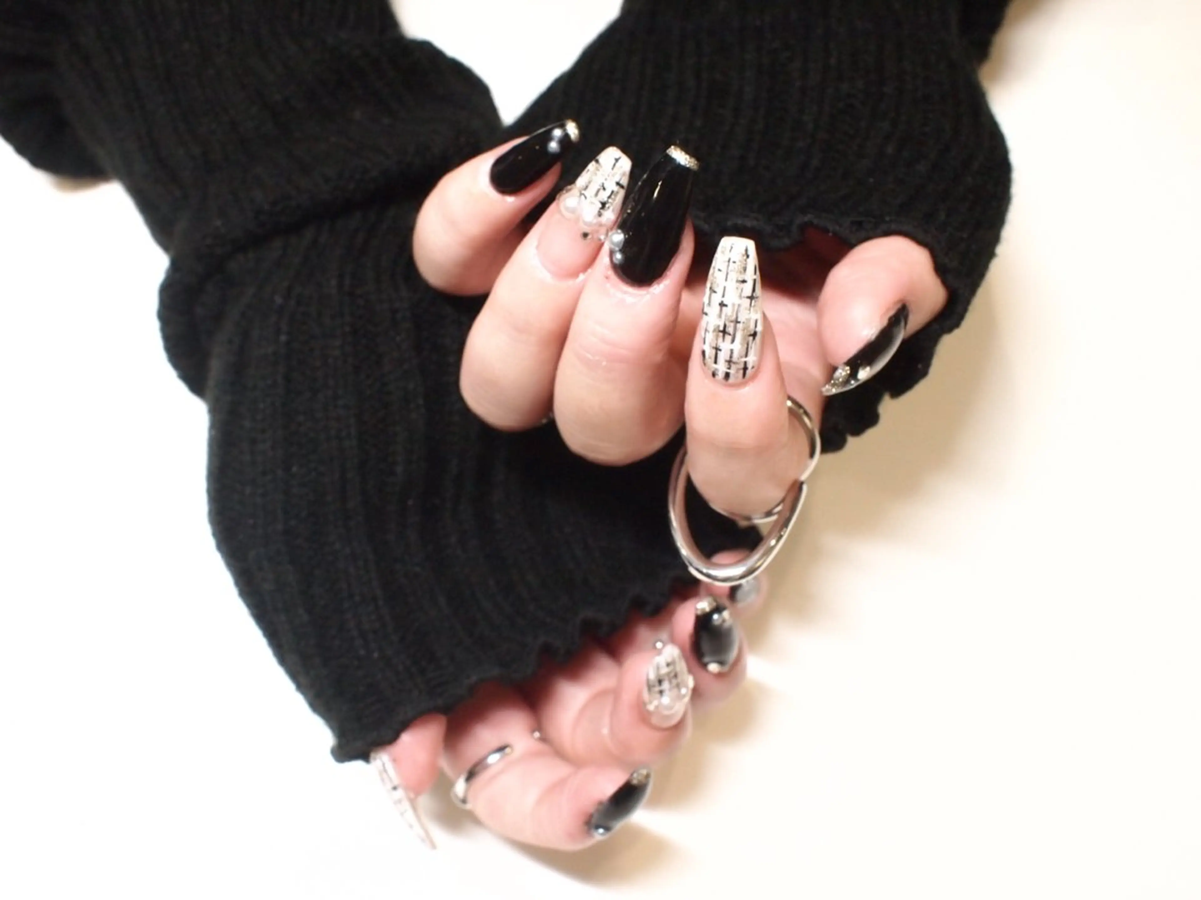 ネイル ツイードネイル 【ＯＲＧＡＮ】 nailのネイルデザイン