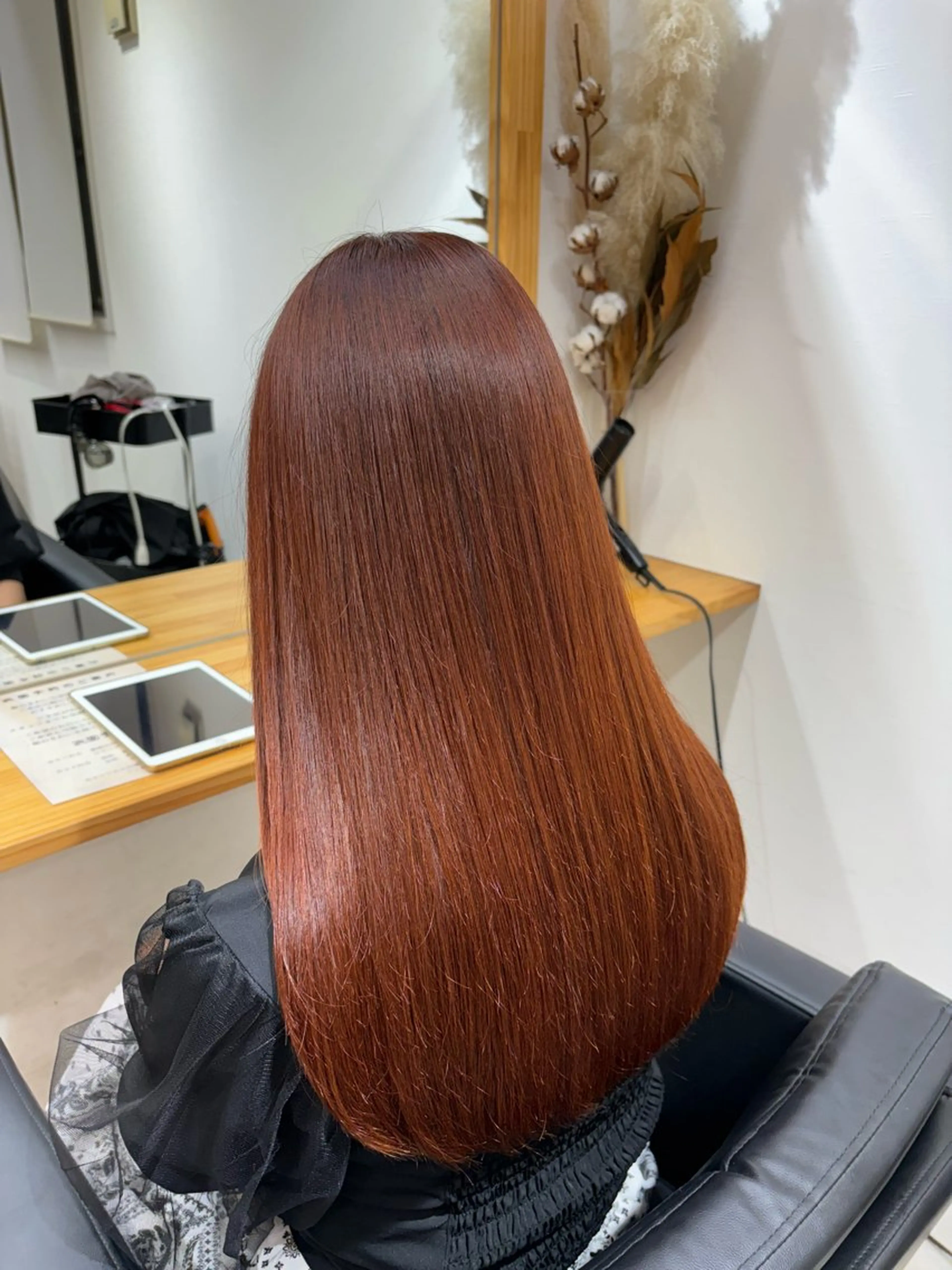 ロング カラー カット ヘアカラー トリートメント 🍒透明感カラー NO.1/ララ🍒のヘアスタイル